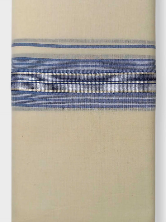 Kerala Balaramapuram Pure Cotton Handloom Mundu/Dhoti