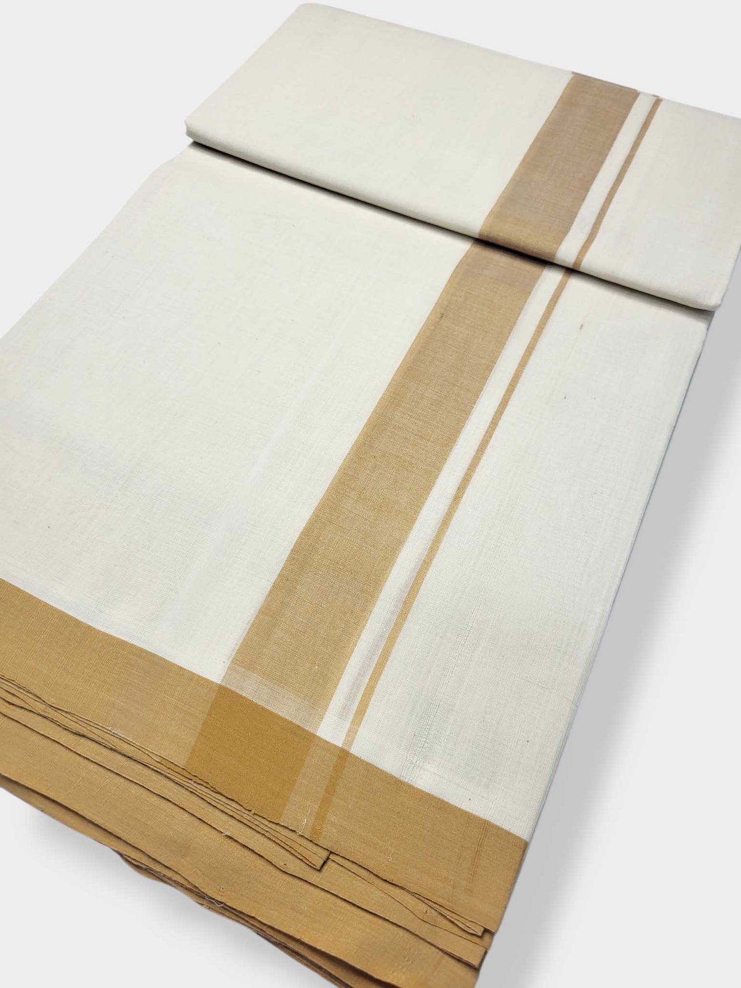 Kerala Balaramapuram Pure Cotton Handloom Mundu/Dhoti