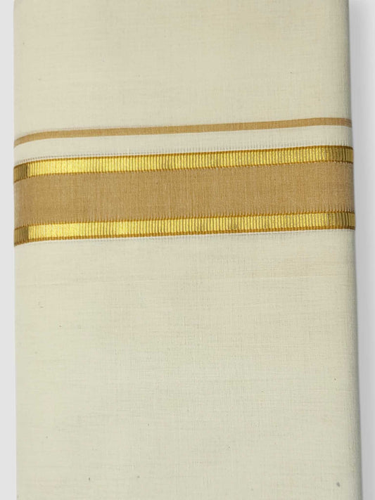Kerala Balaramapuram Pure Cotton Handloom Mundu/Dhoti