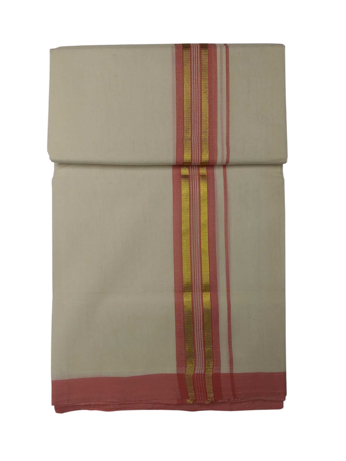Kerala Balaramapuram Pure Cotton Handloom Mundu/Dhoti
