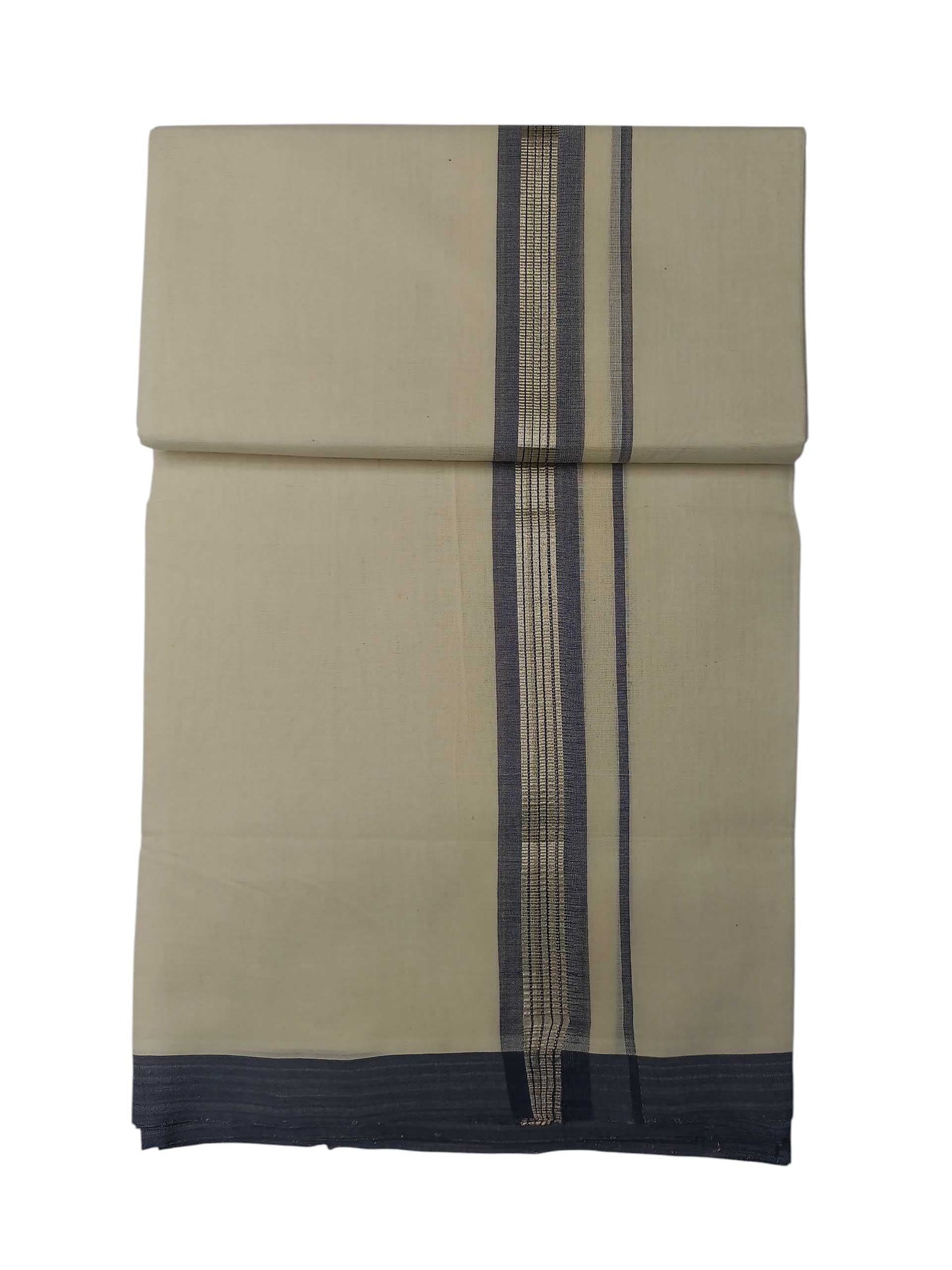 Kerala Balaramapuram Pure Cotton Handloom Mundu/Dhoti
