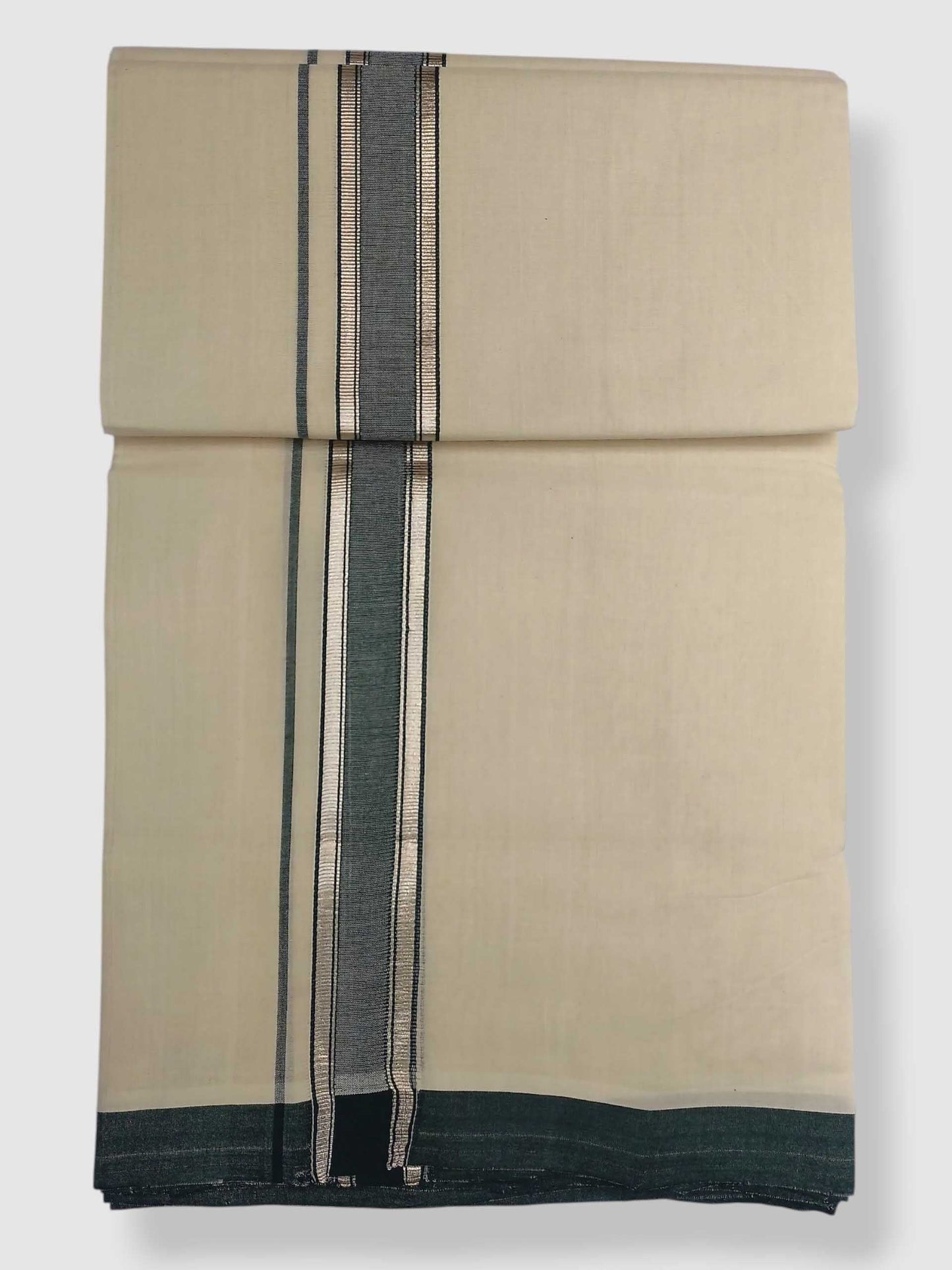 Kerala Balaramapuram Pure Cotton Handloom Mundu/Dhoti