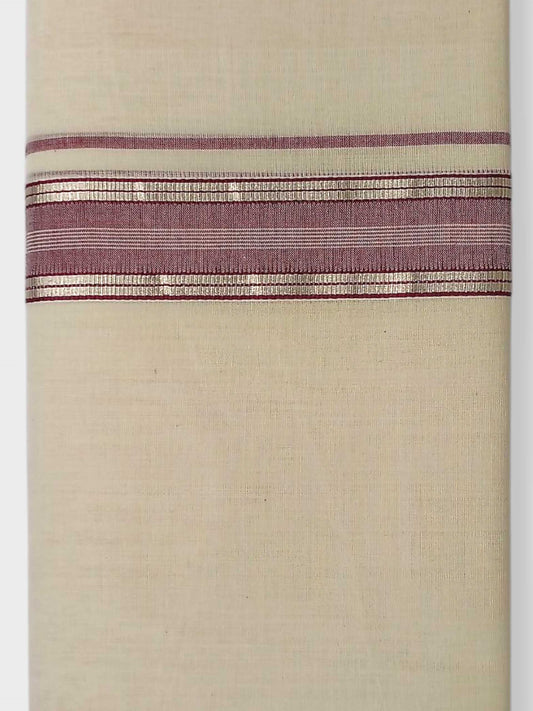 Kerala Balaramapuram Pure Cotton Handloom Mundu/Dhoti