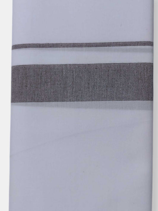 Single Kerala Pure White Mundu/Dhoti