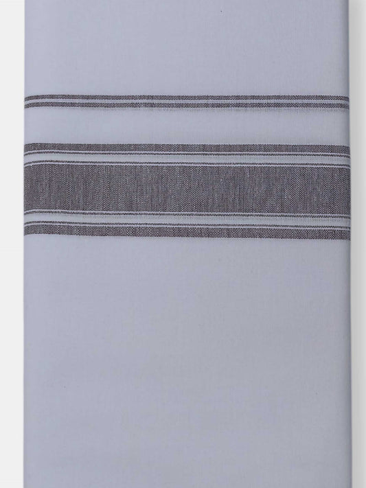 Single Kerala Pure White Mundu/Dhoti