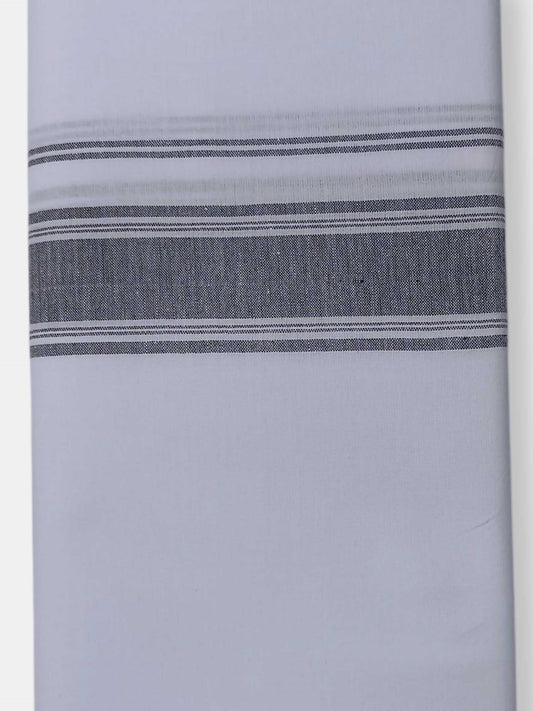 Single Kerala Pure White Mundu/Dhoti