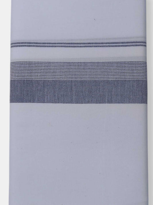 Single Kerala Pure White Mundu/Dhoti
