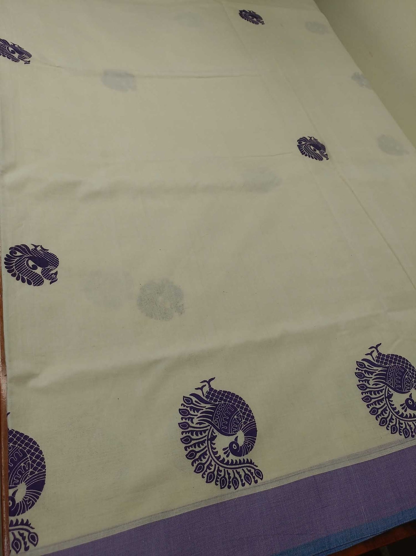 Balaramapuram Printed Kerala Saree for Women