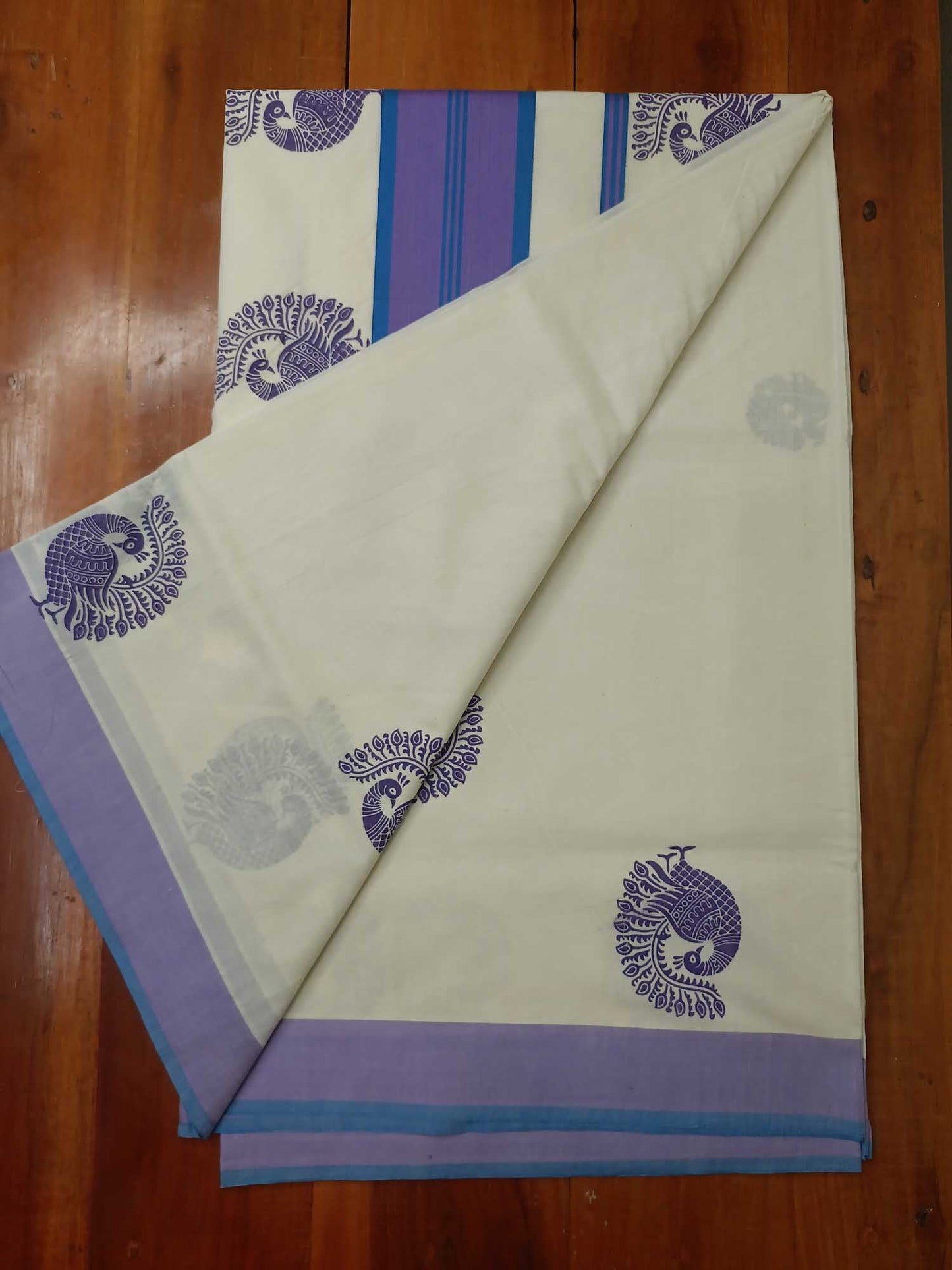 Balaramapuram Printed Kerala Saree for Women