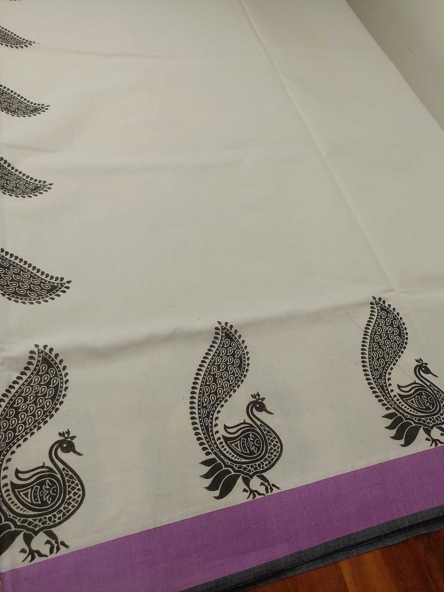 Balaramapuram Printed Kerala Saree for Women
