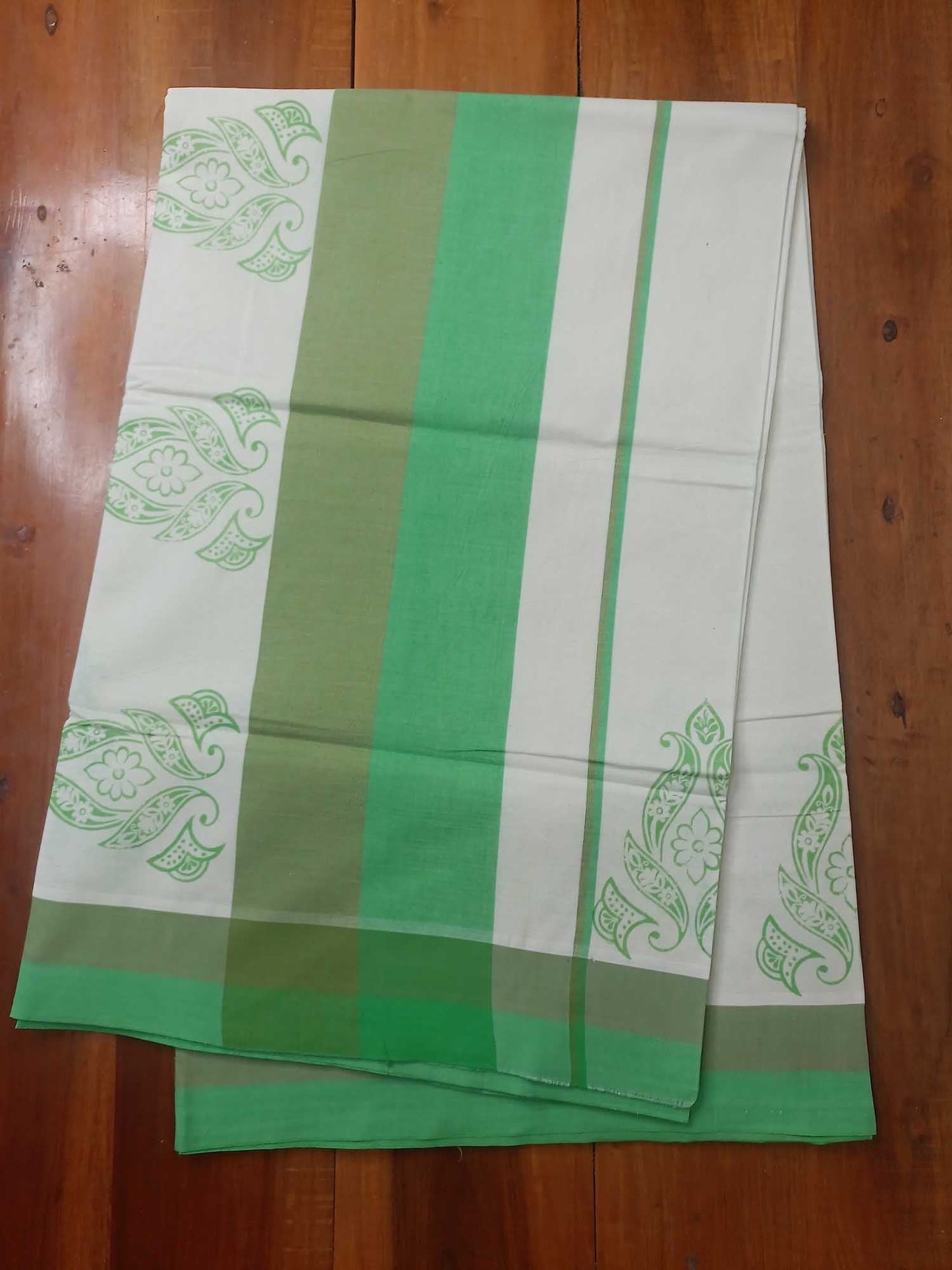 Balaramapuram Printed Kerala Saree for Women