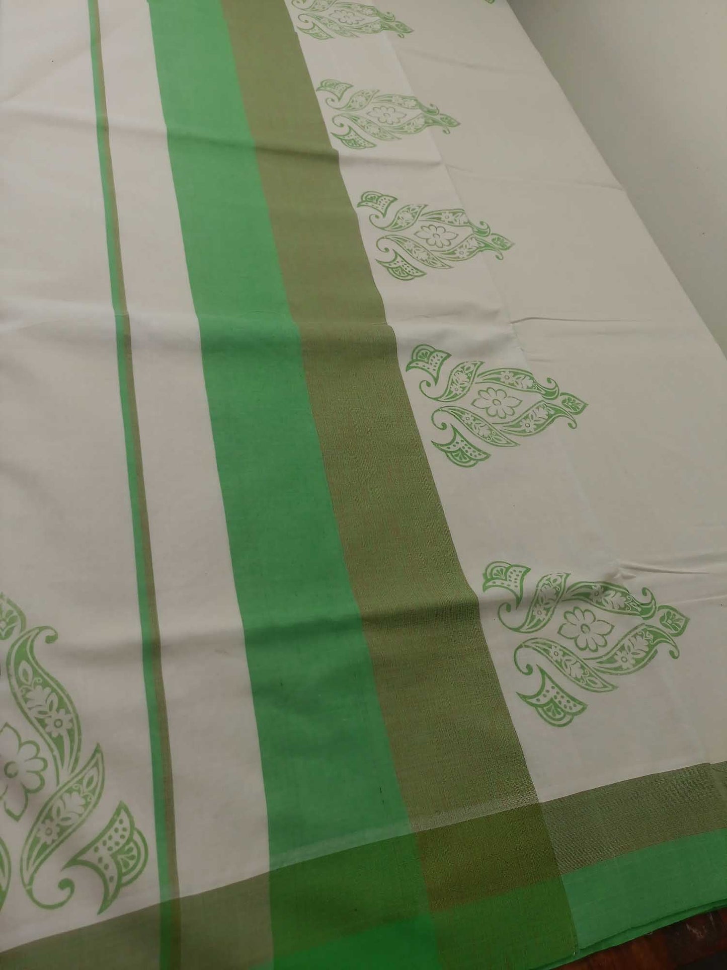 Balaramapuram Printed Kerala Saree for Women