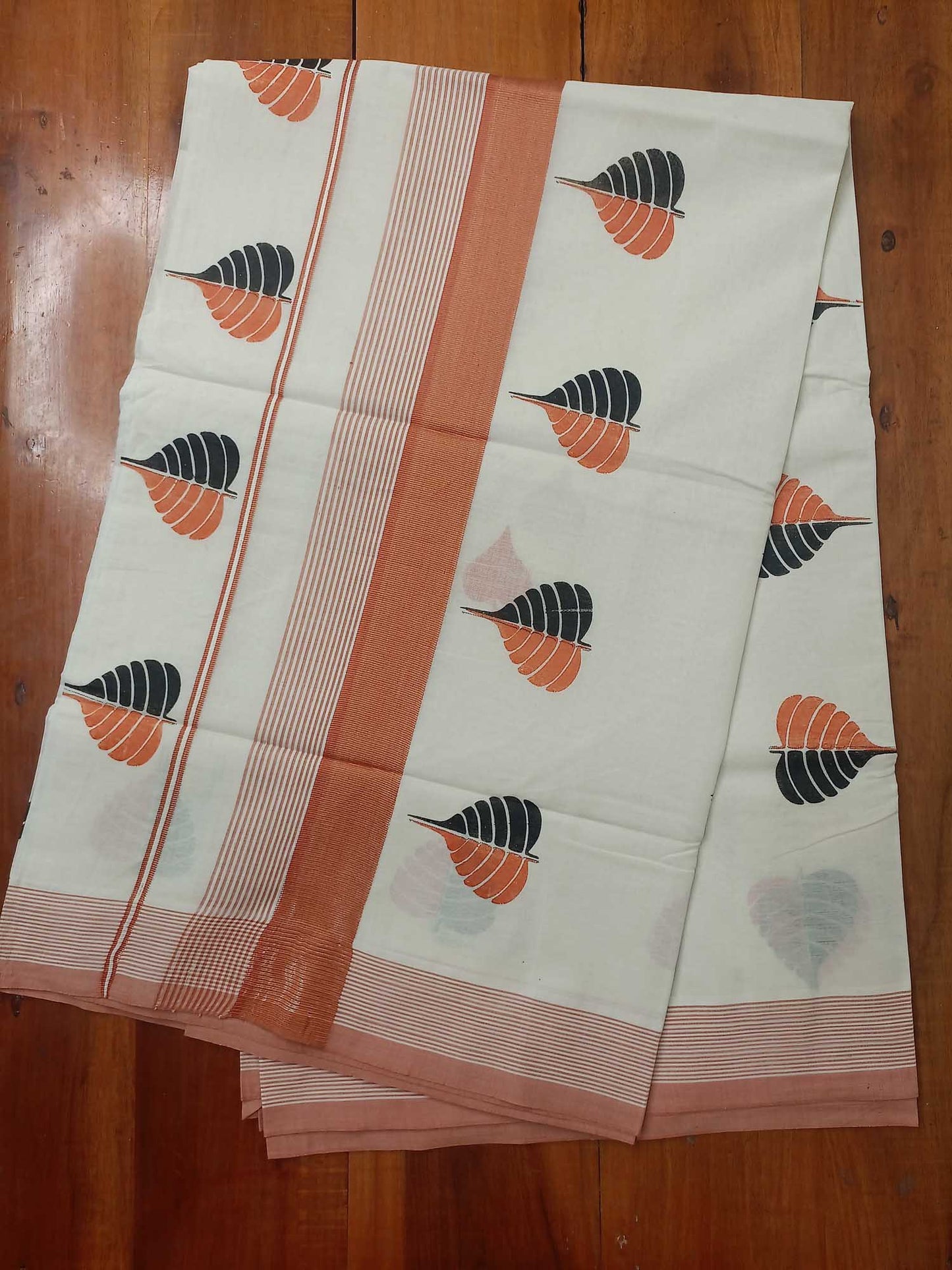 Balaramapuram Printed Kerala Saree for Women