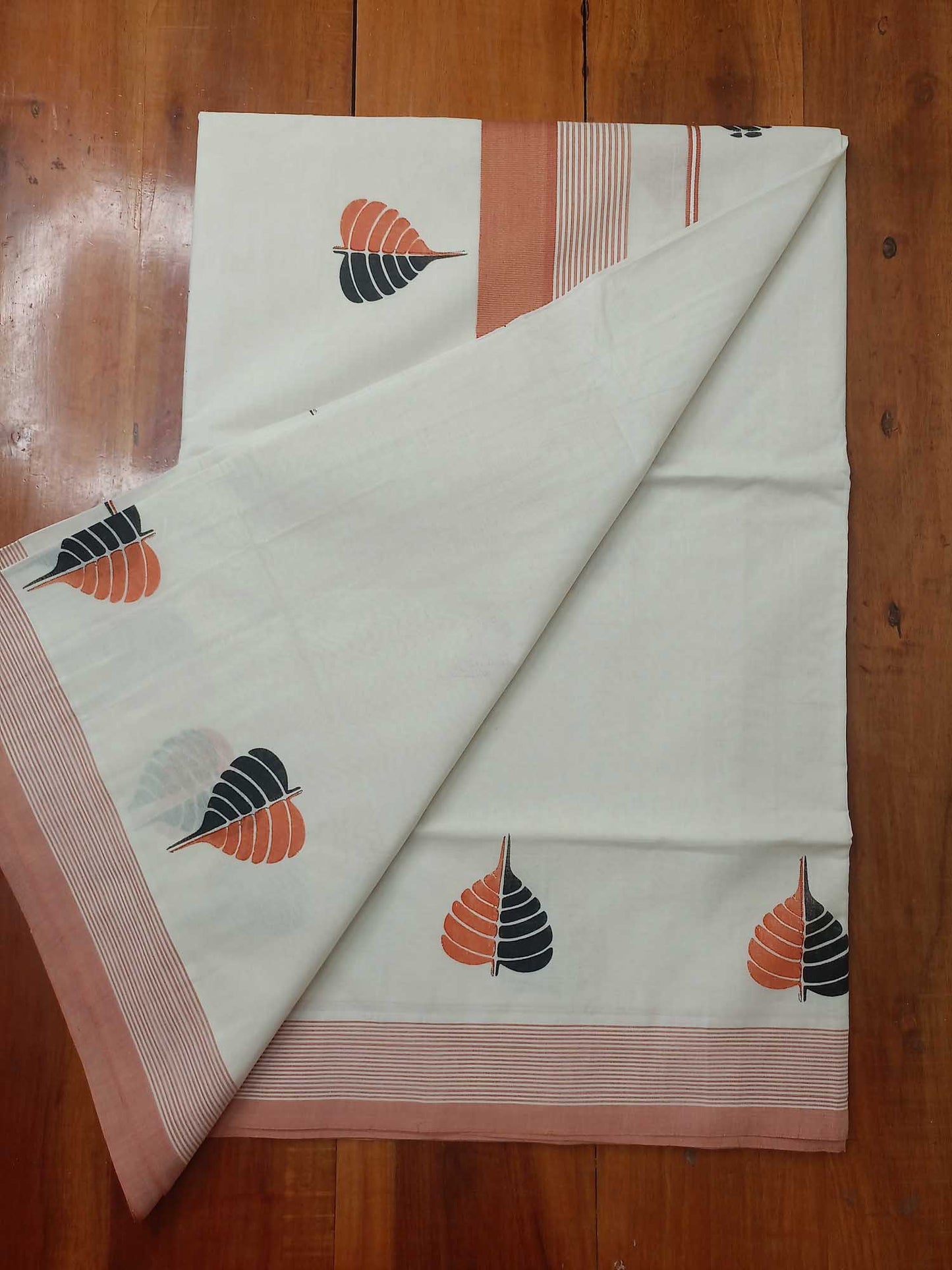 Balaramapuram Printed Kerala Saree for Women