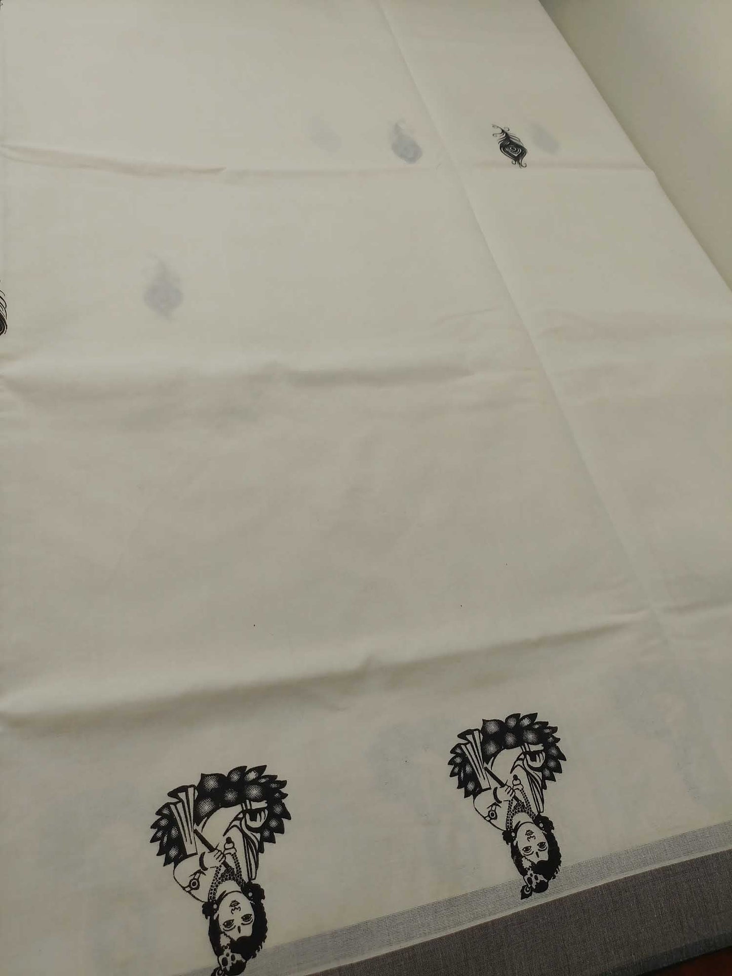 Balaramapuram Printed Kerala Saree for Women