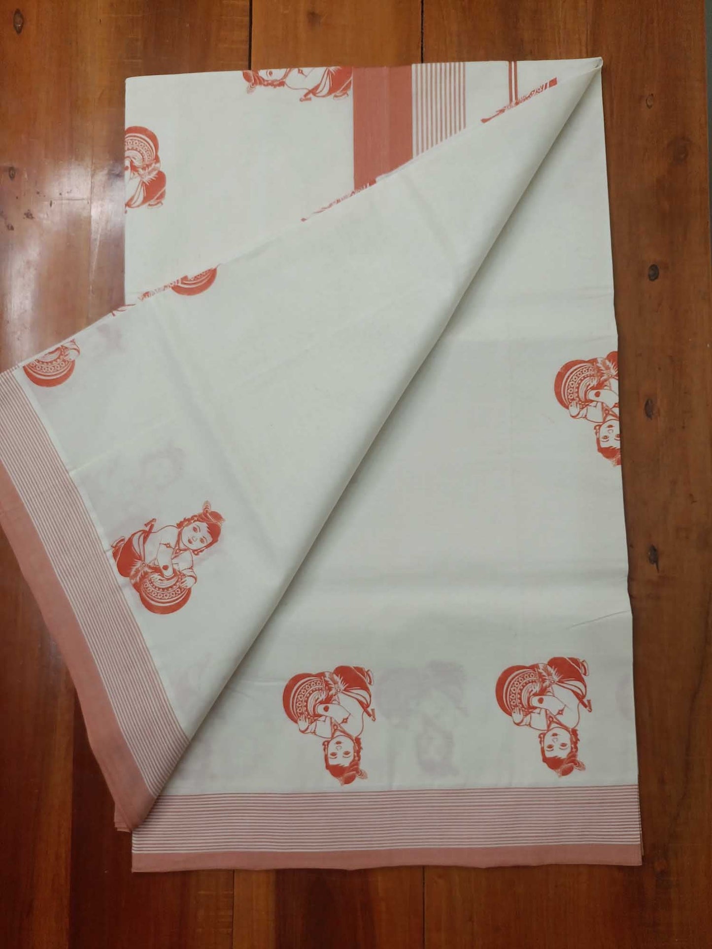 Balaramapuram Printed Kerala Saree for Women