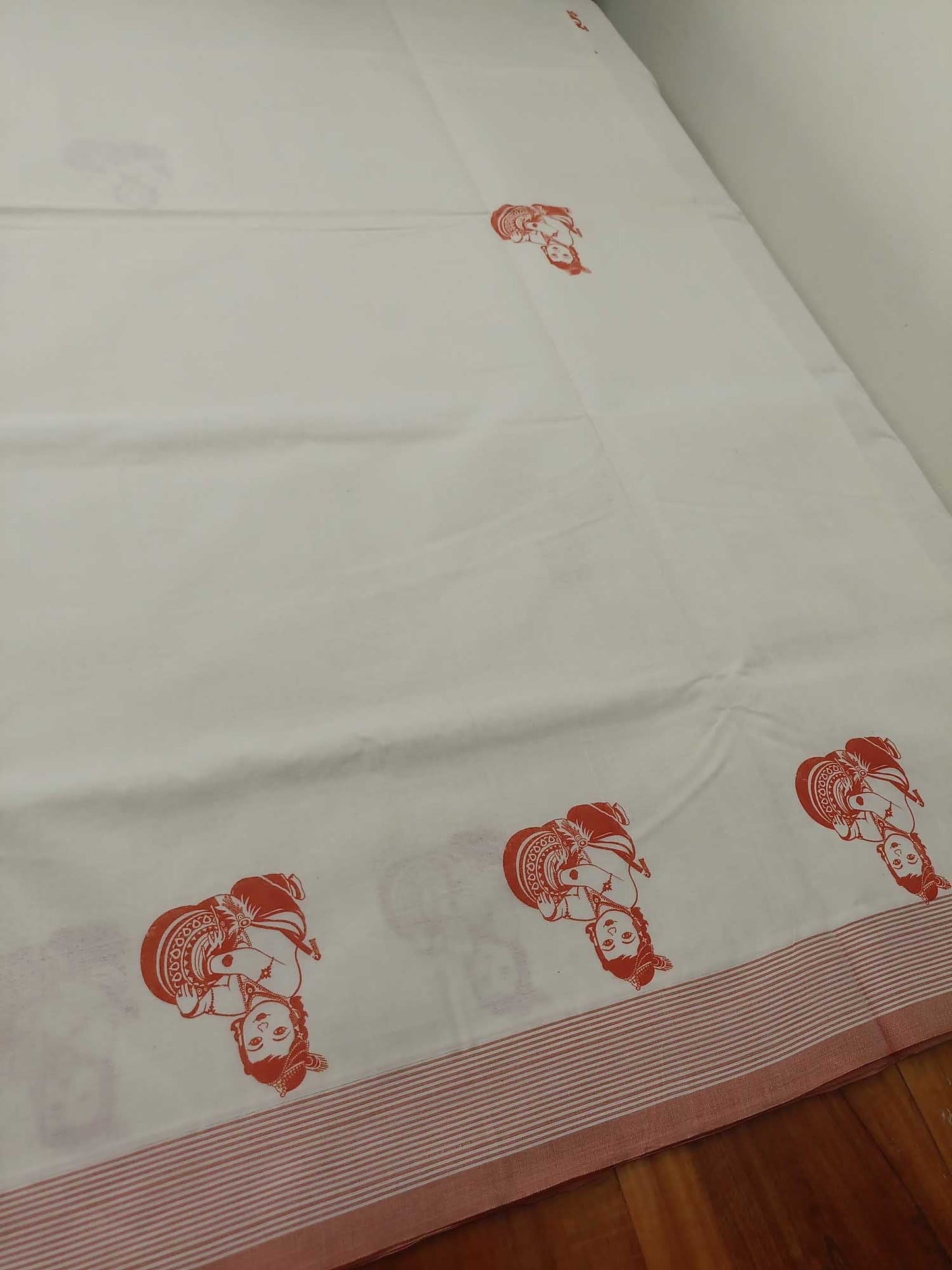 Balaramapuram Printed Kerala Saree for Women