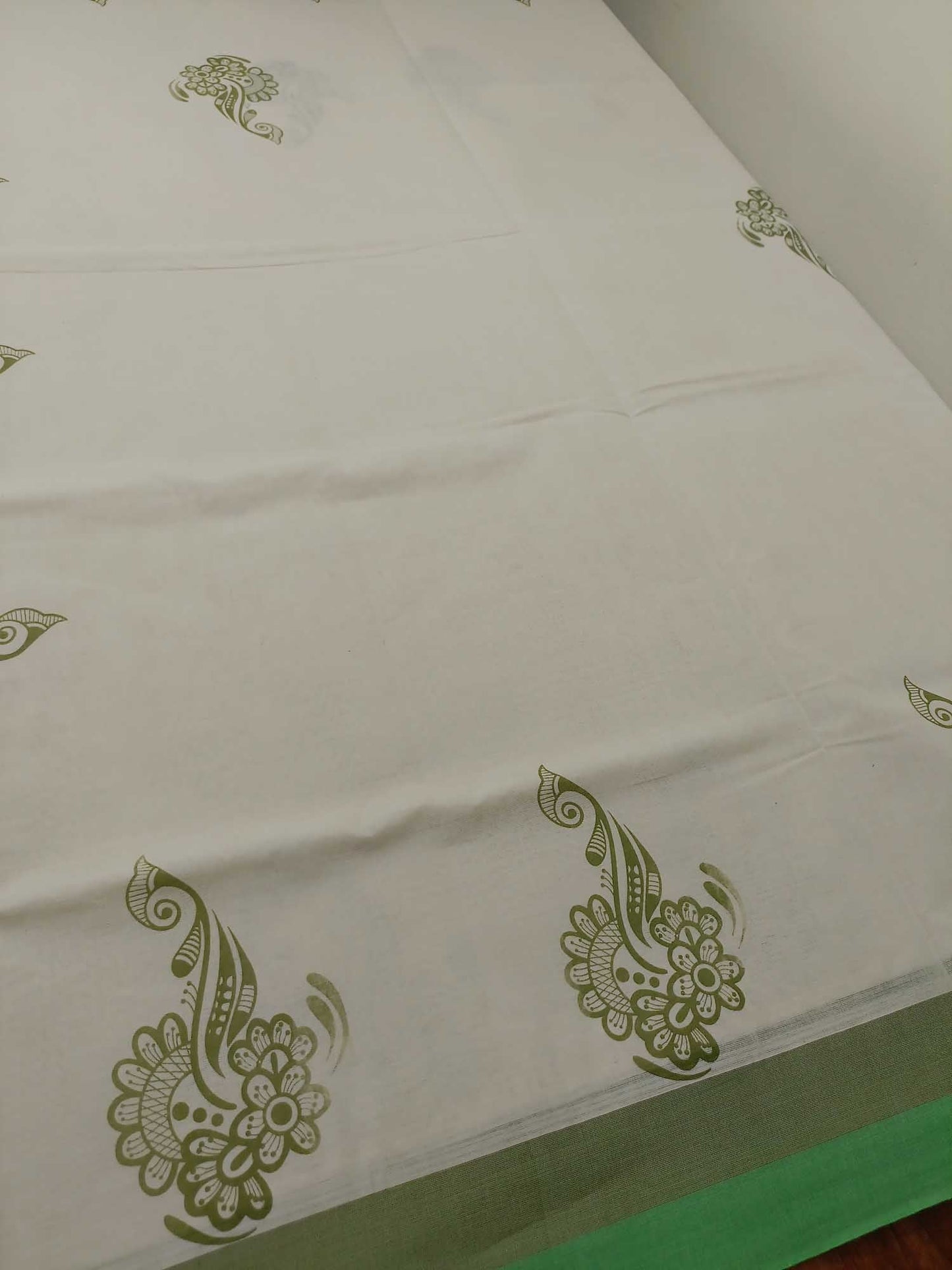Balaramapuram Printed Kerala Saree for Women