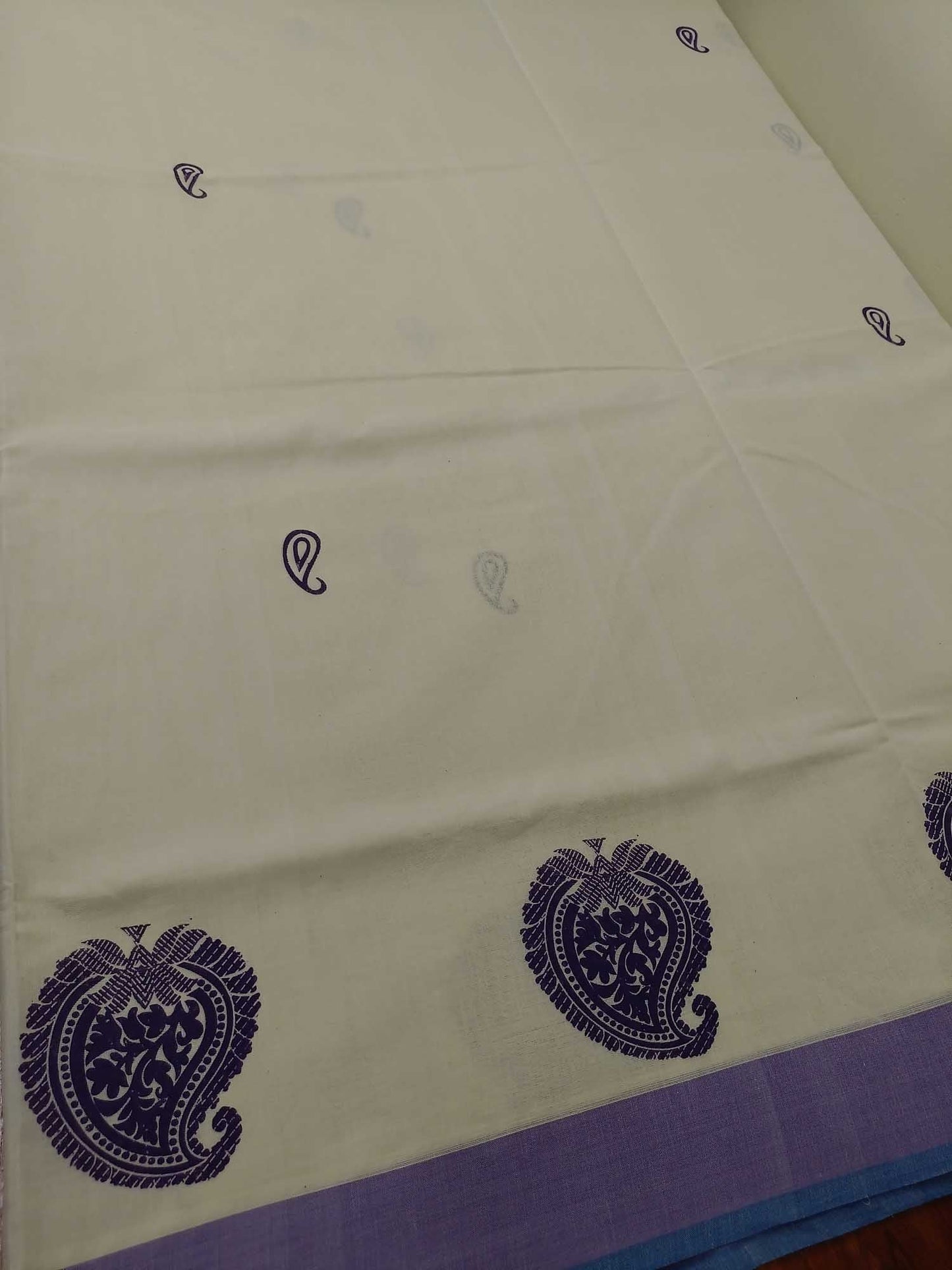 Balaramapuram Printed Kerala Saree for Women
