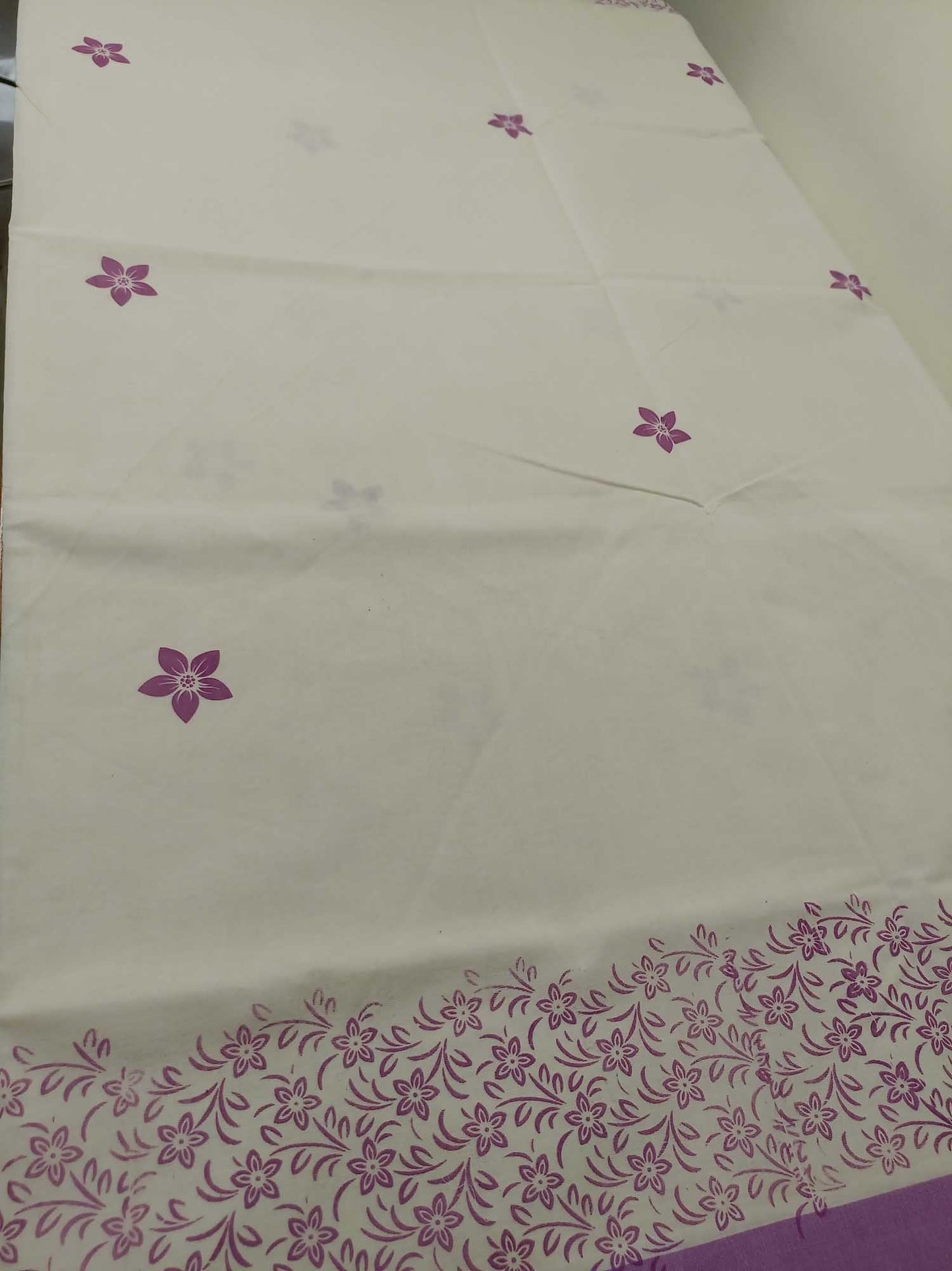 Balaramapuram Printed Kerala Saree for Women