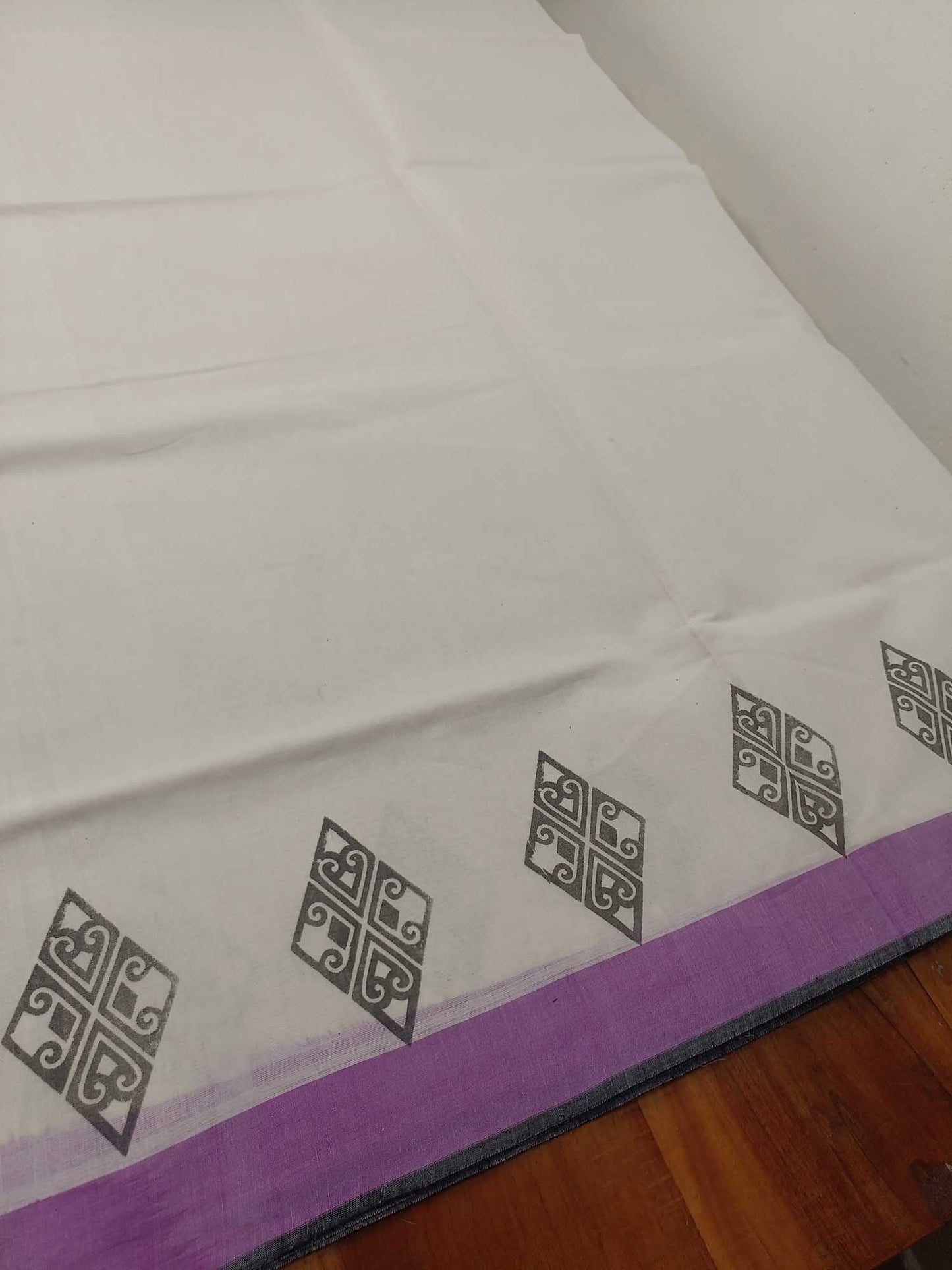 Balaramapuram Printed Kerala Saree for Women
