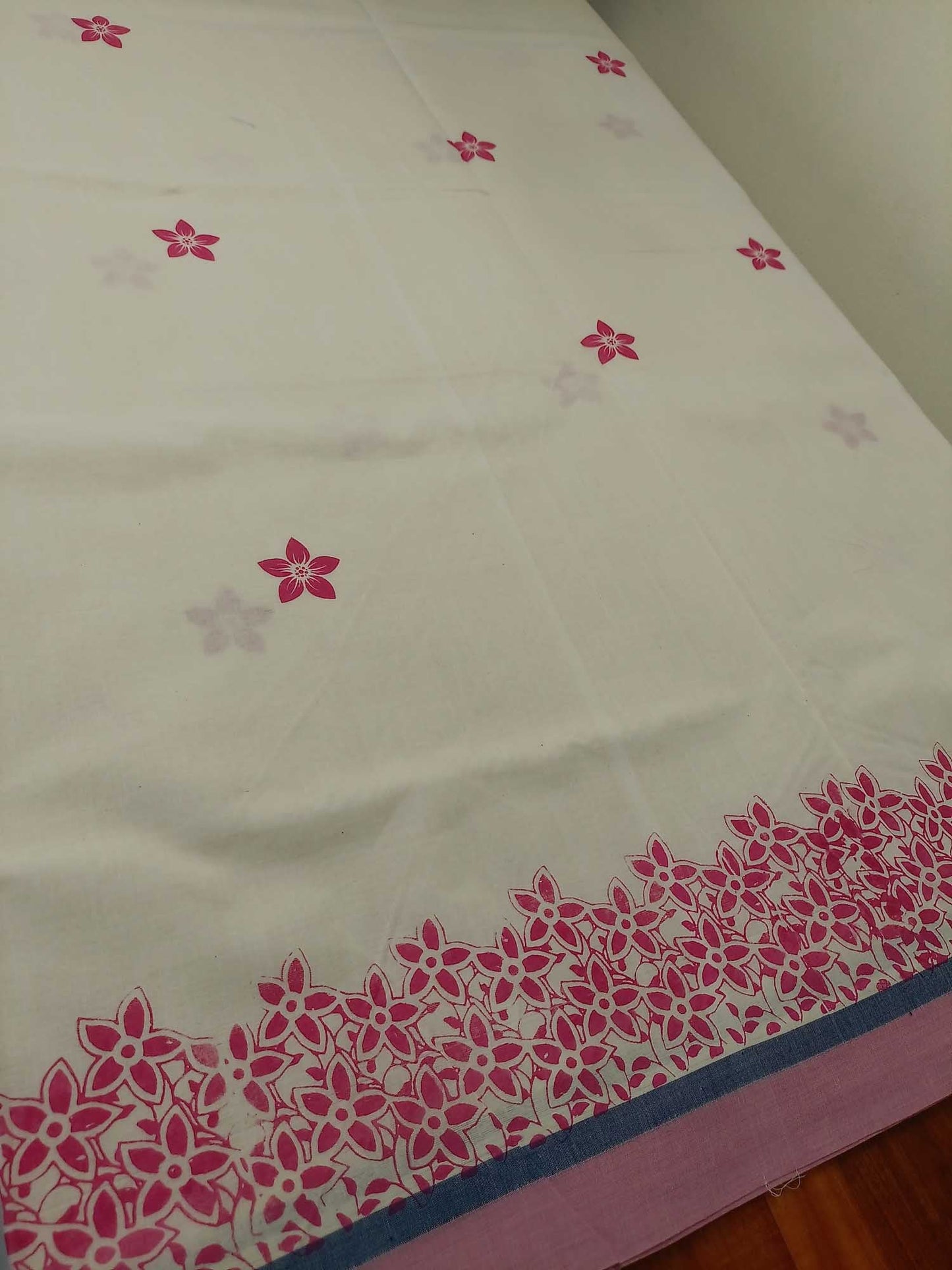 Balaramapuram Printed Kerala Saree for Women
