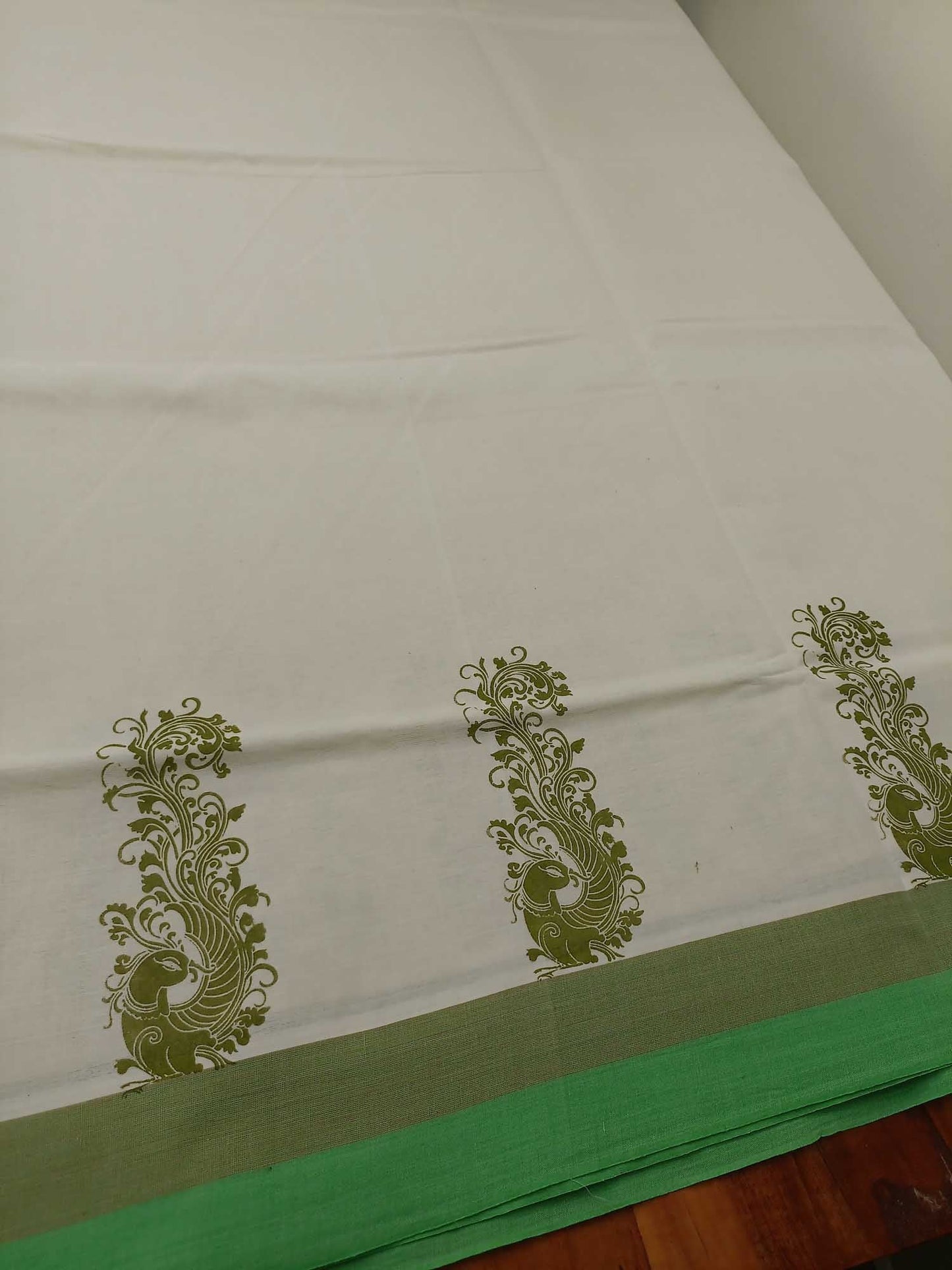 Balaramapuram Printed Kerala Saree for Women