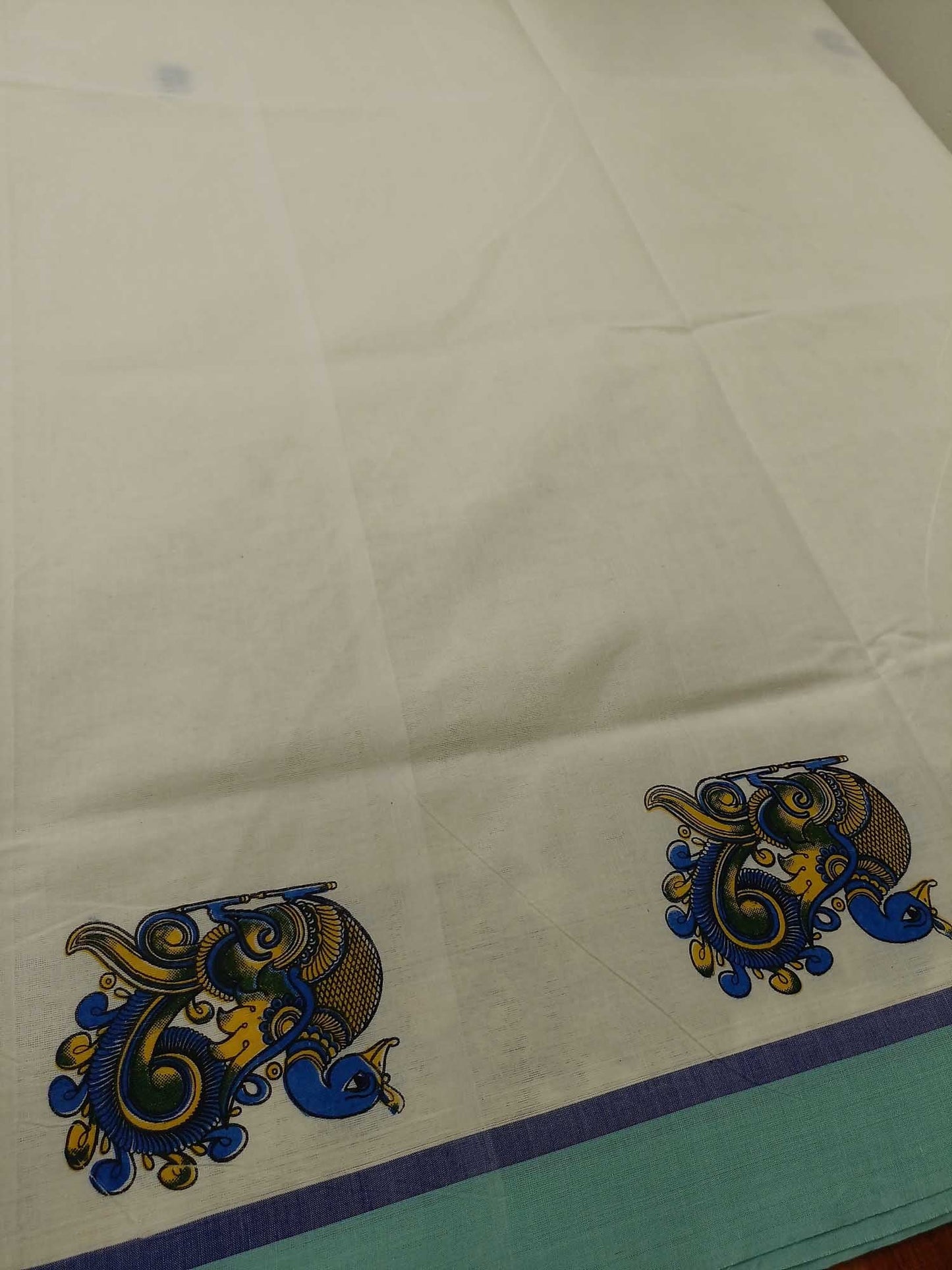 Balaramapuram Printed Kerala Saree for Women