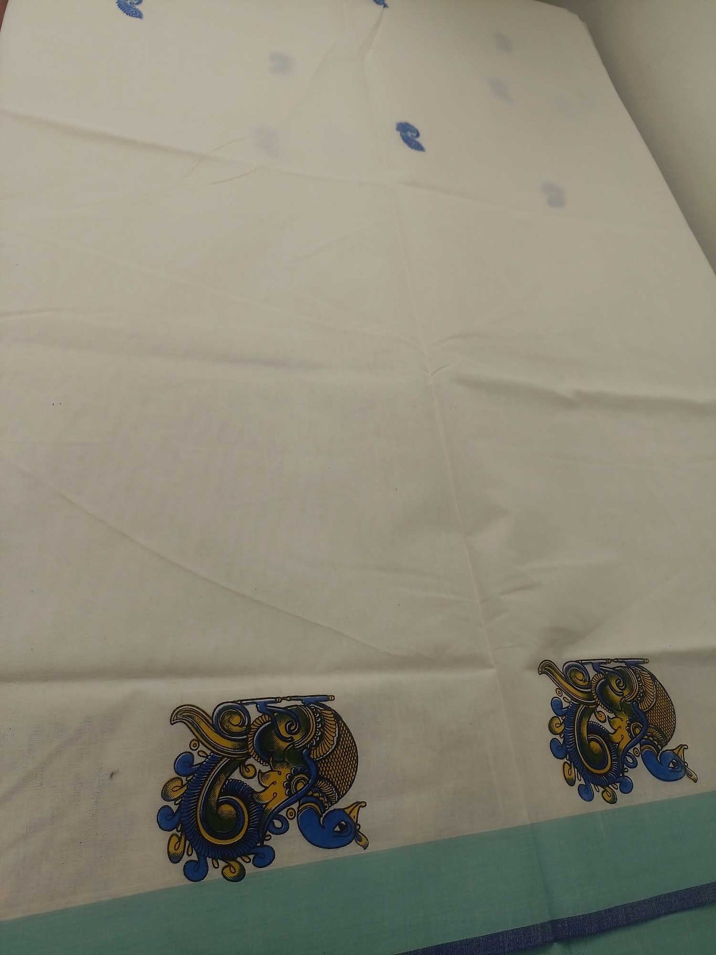 Balaramapuram Printed Kerala Saree for Women
