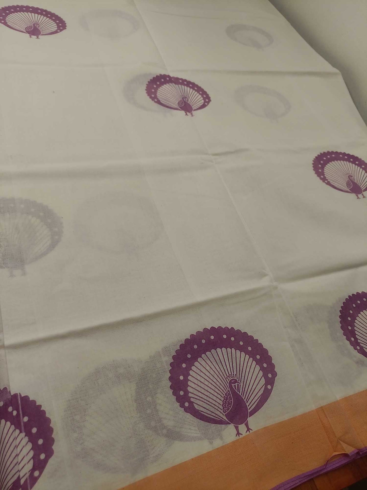 Balaramapuram Printed Kerala Saree for Women