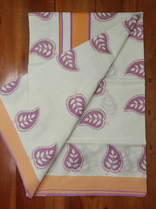 Balaramapuram Printed Kerala Saree for Women