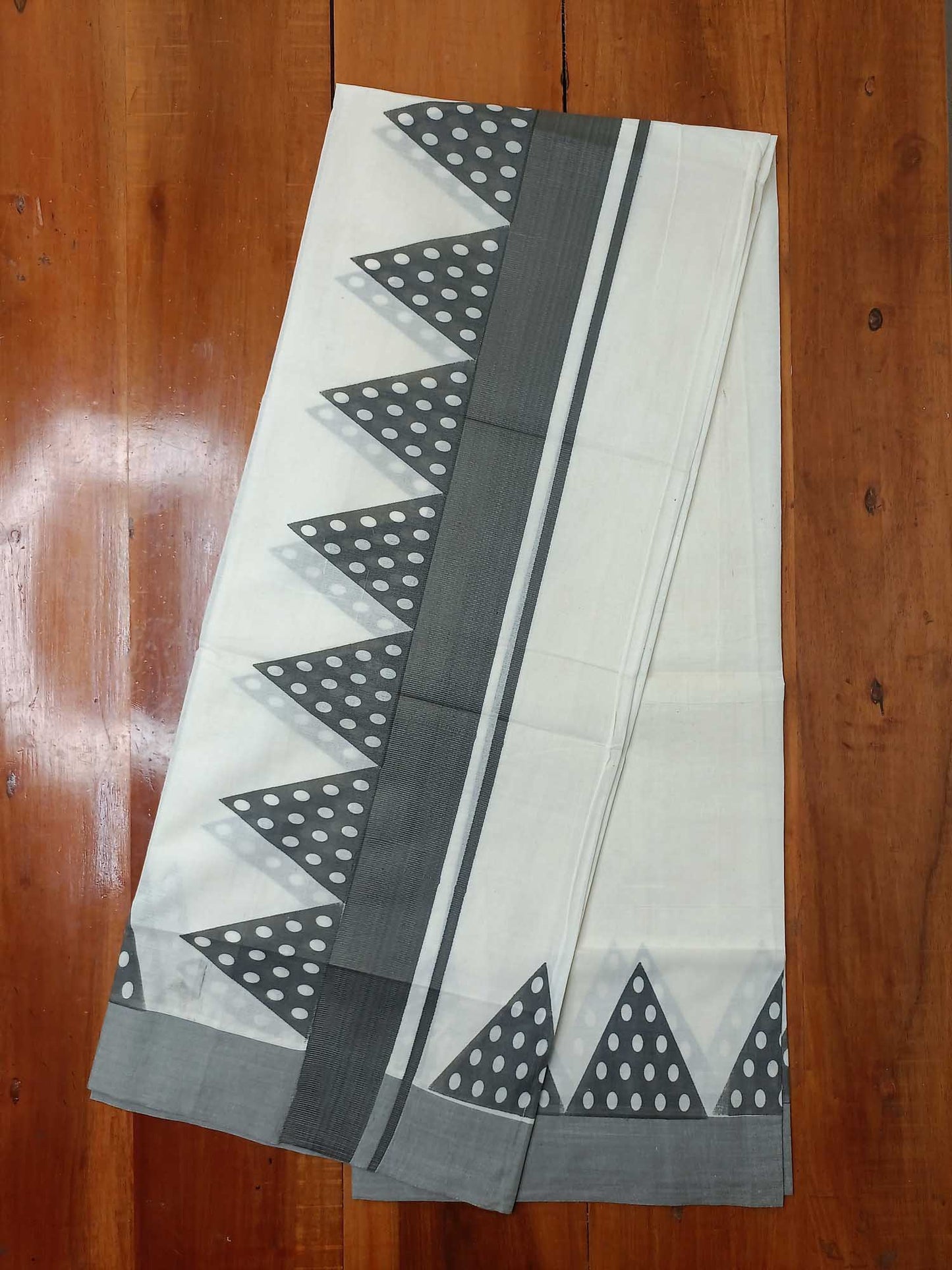 Balaramapuram Printed Set-Mundu for Women