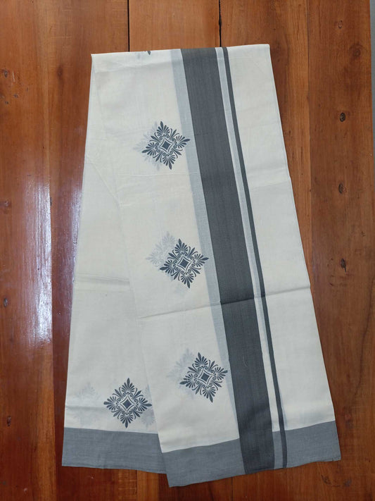 Balaramapuram Printed Set-Mundu for Women