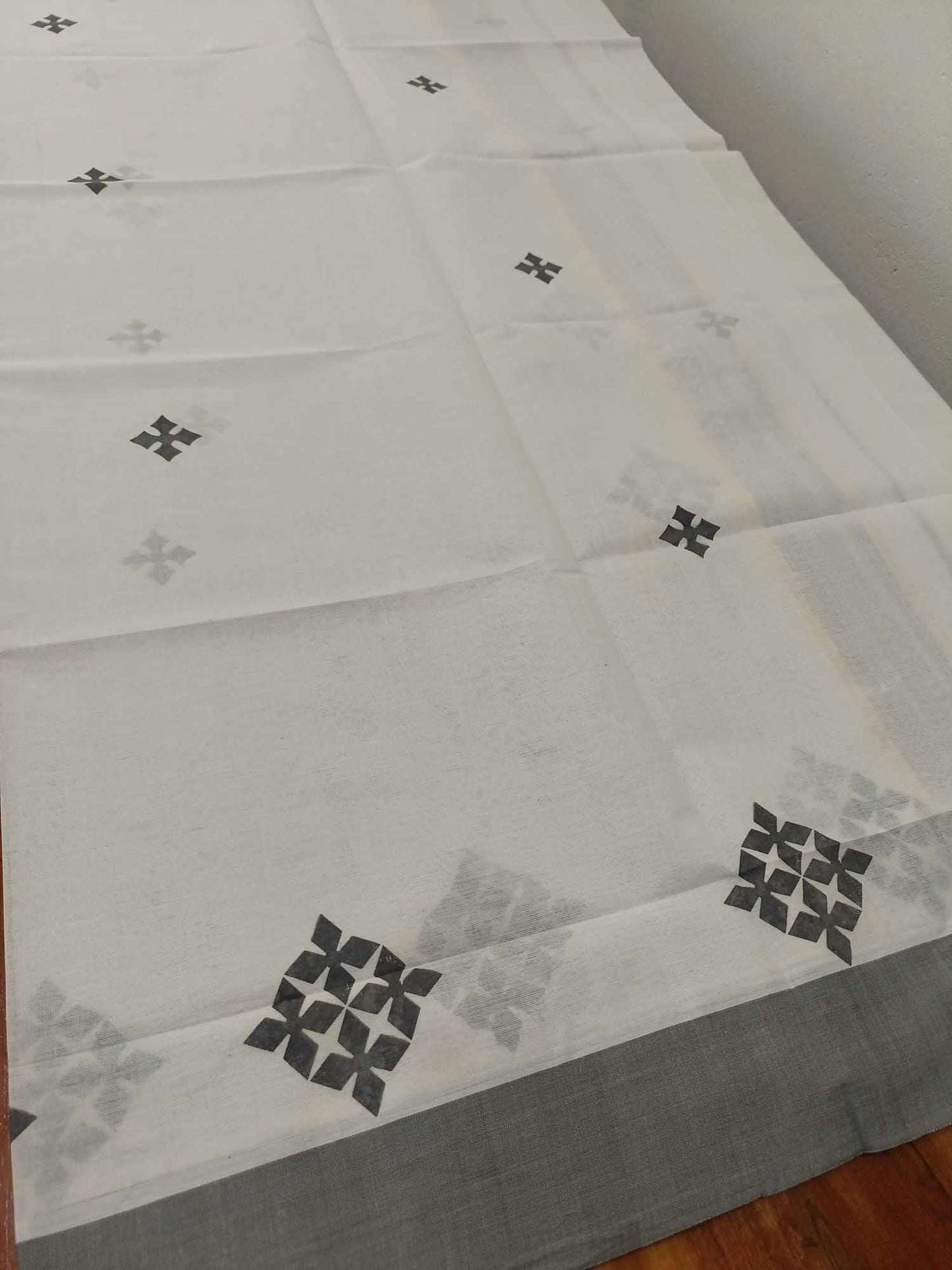 Balaramapuram Printed Set-Mundu for Women