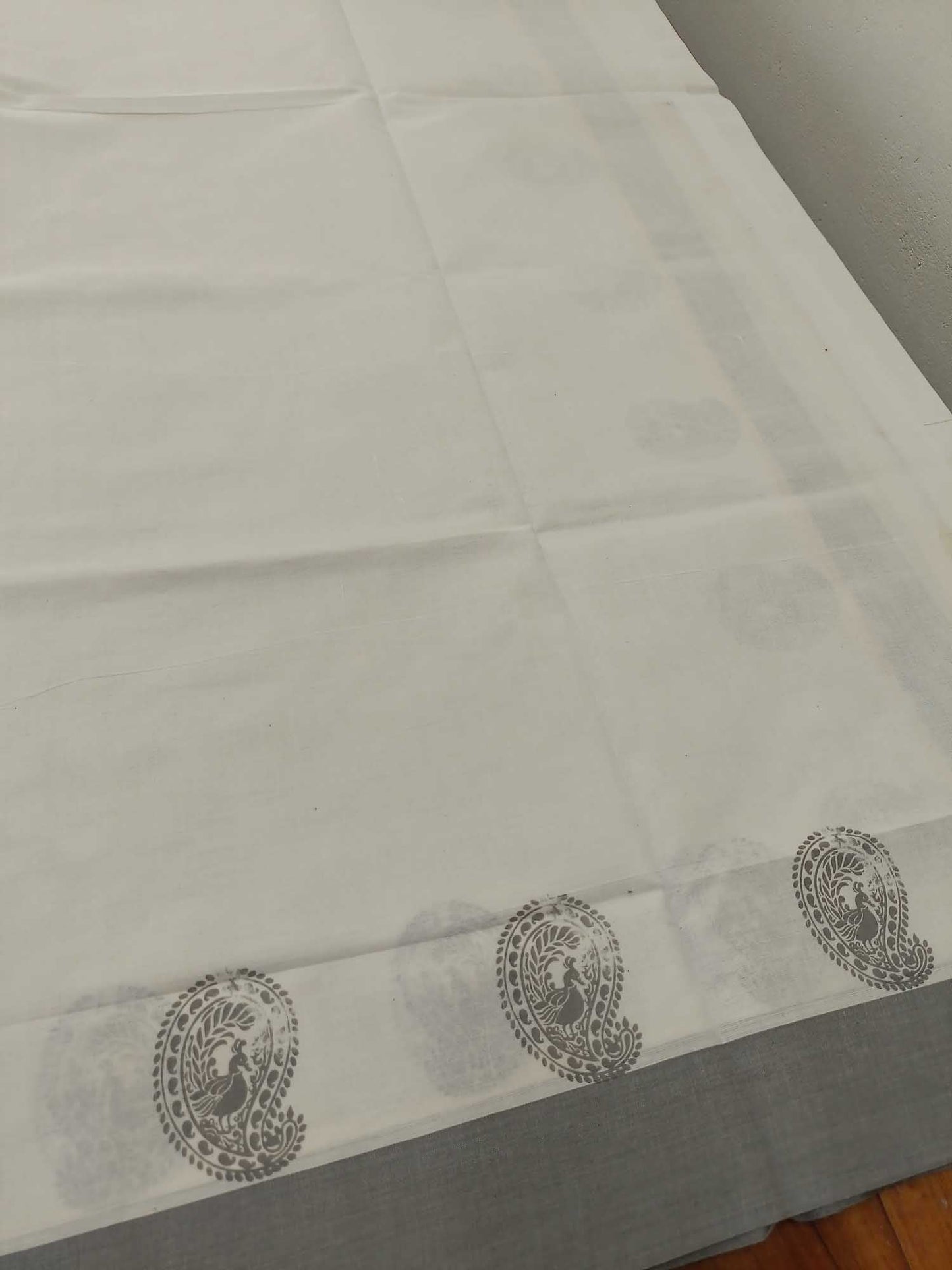 Balaramapuram Printed Set-Mundu for Women