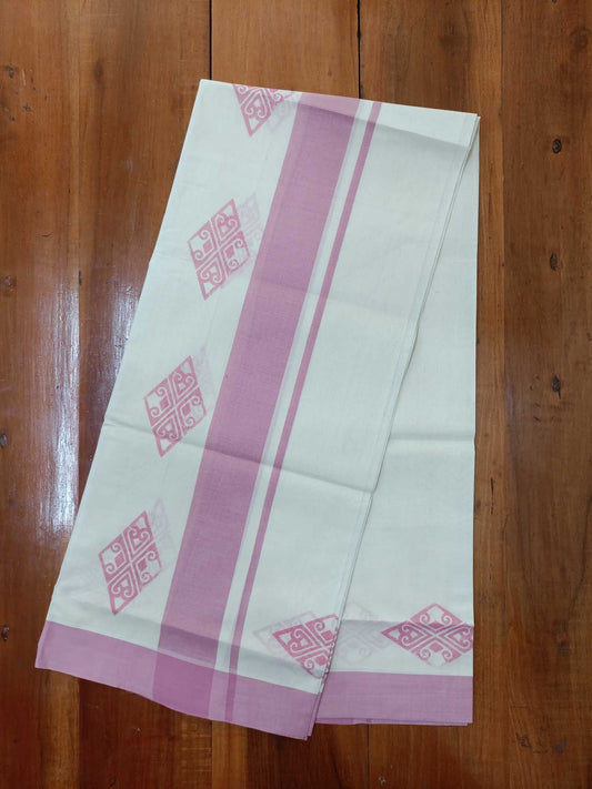 Balaramapuram Printed Set-Mundu for Women