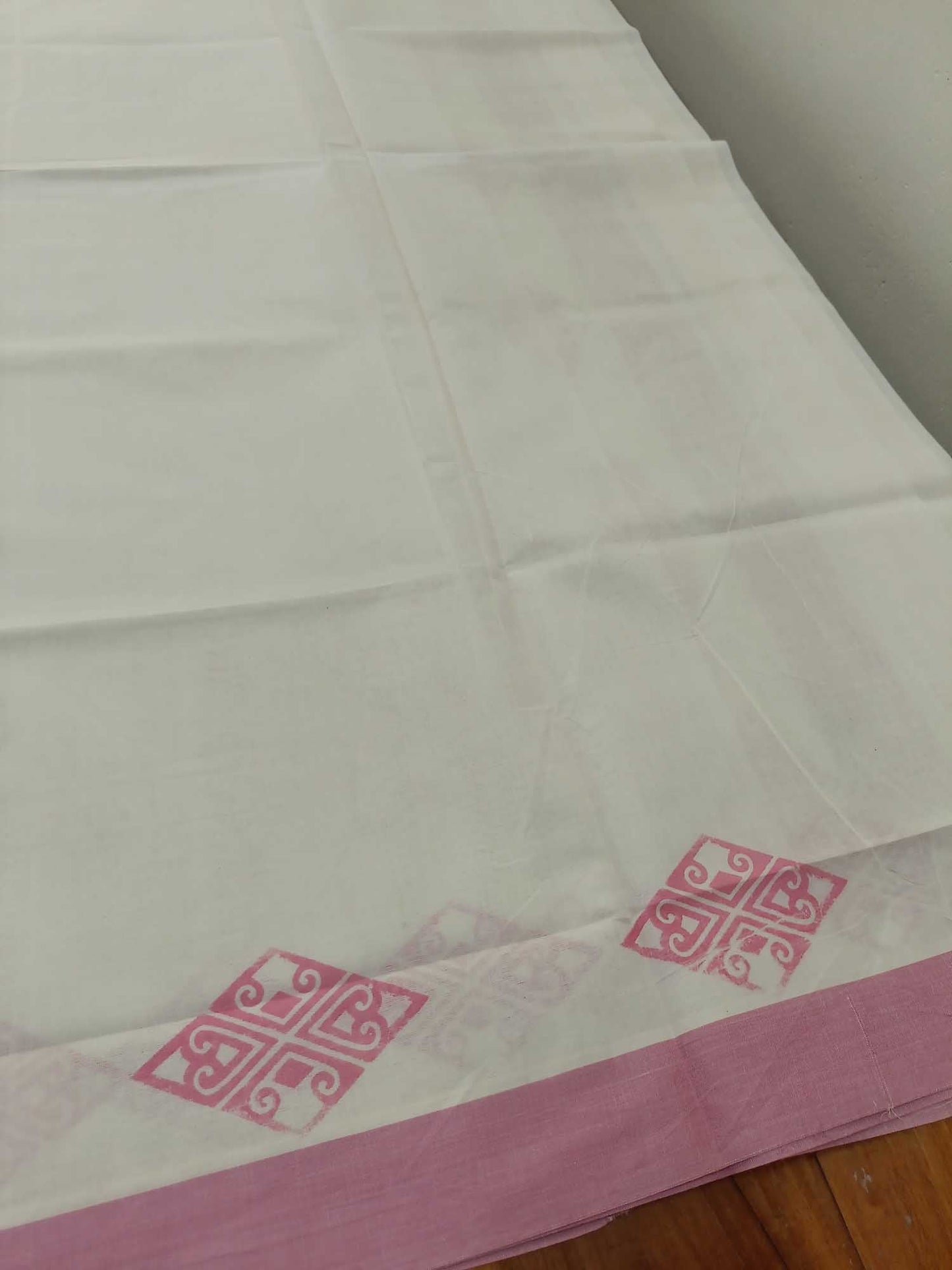 Balaramapuram Printed Set-Mundu for Women