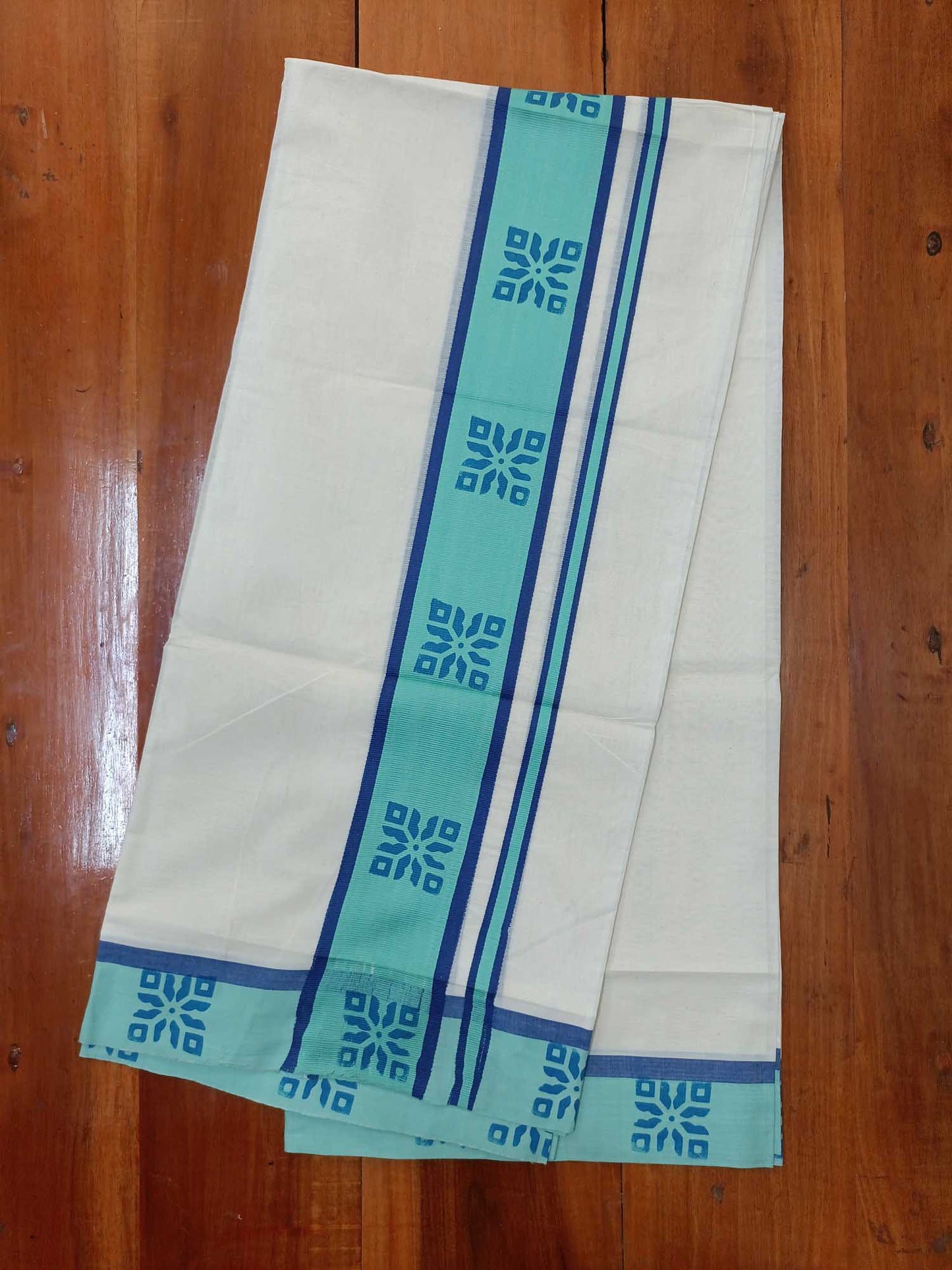 Balaramapuram Printed Set-Mundu for Women