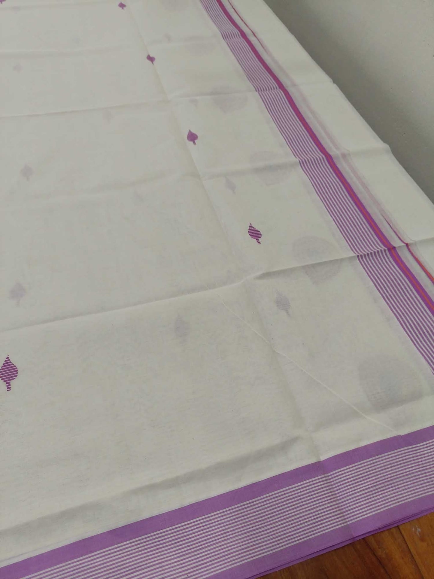 Balaramapuram Printed Set-Mundu for Women