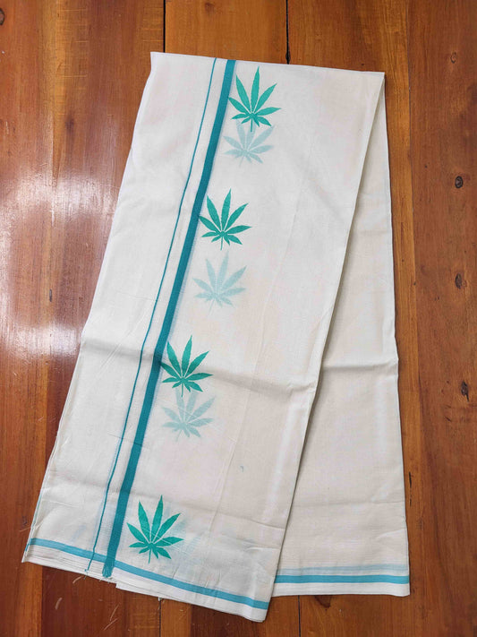 Balaramapuram Printed Set-Mundu for Women