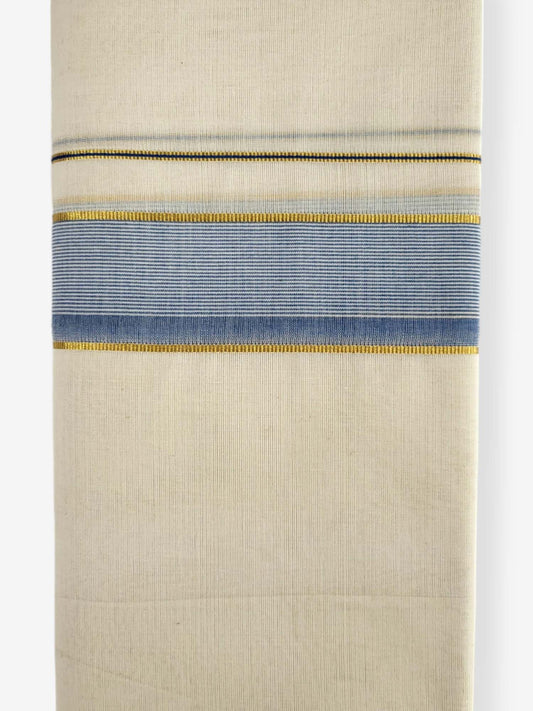 Pure Cotton Kerala Double Dhoti/Mundu