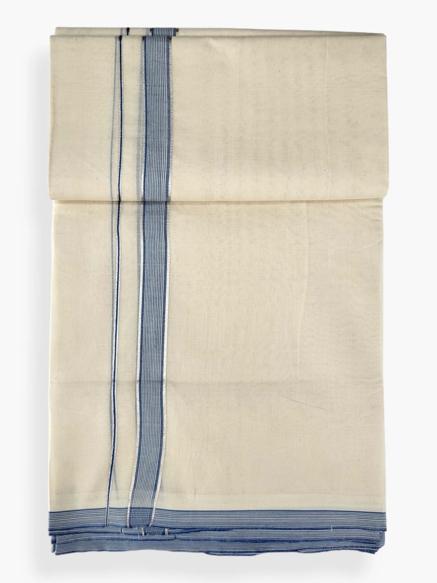 Pure Cotton Kerala Double Dhoti/Mundu