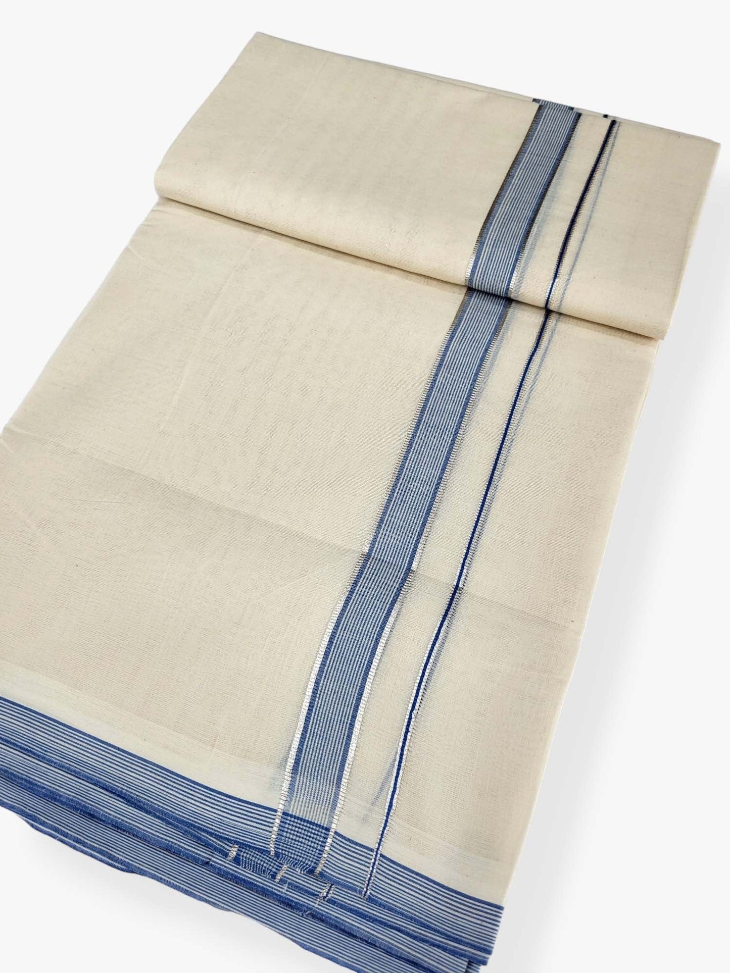Pure Cotton Kerala Double Dhoti/Mundu