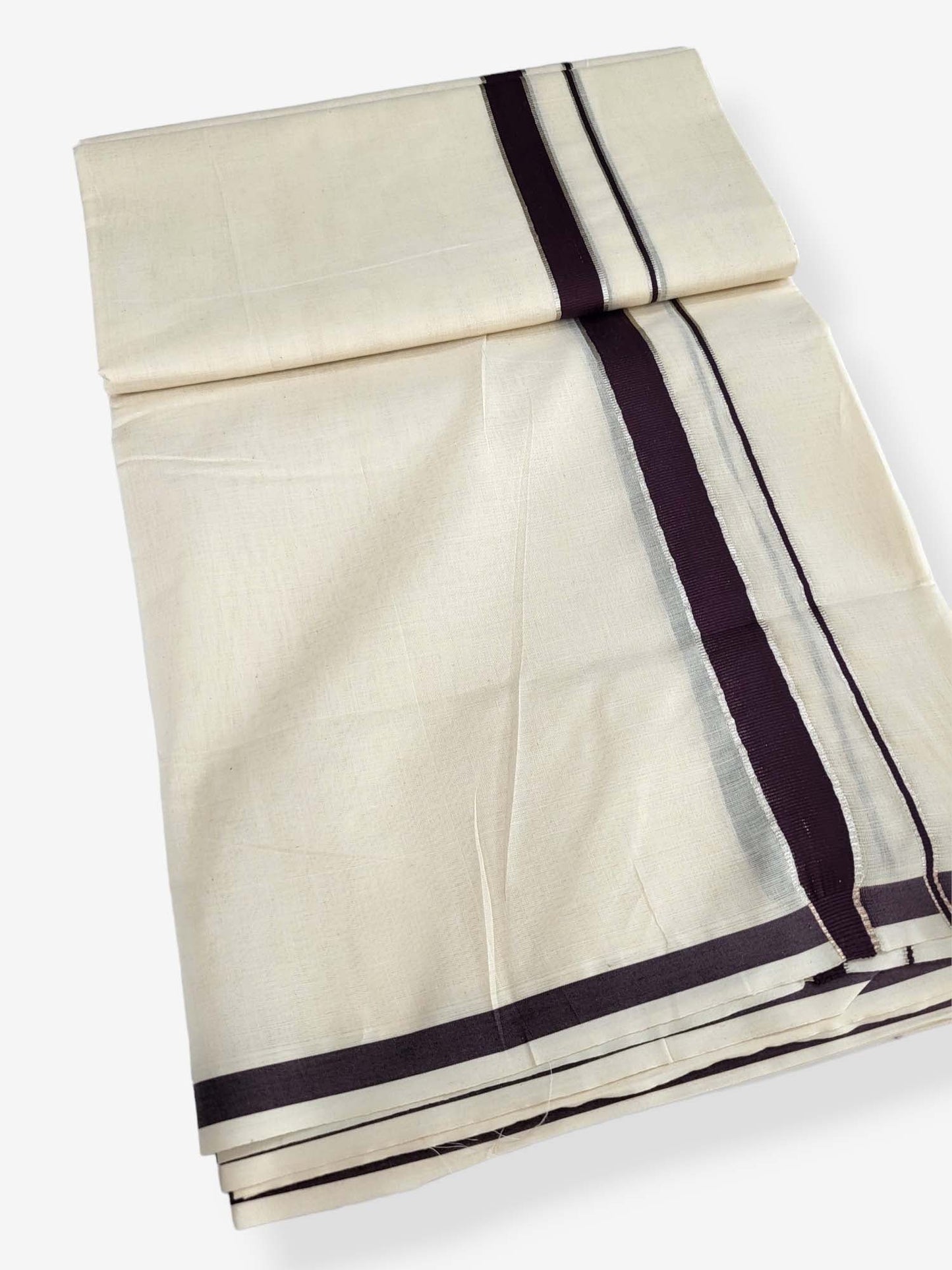 Pure Cotton Kerala Double Dhoti/Mundu
