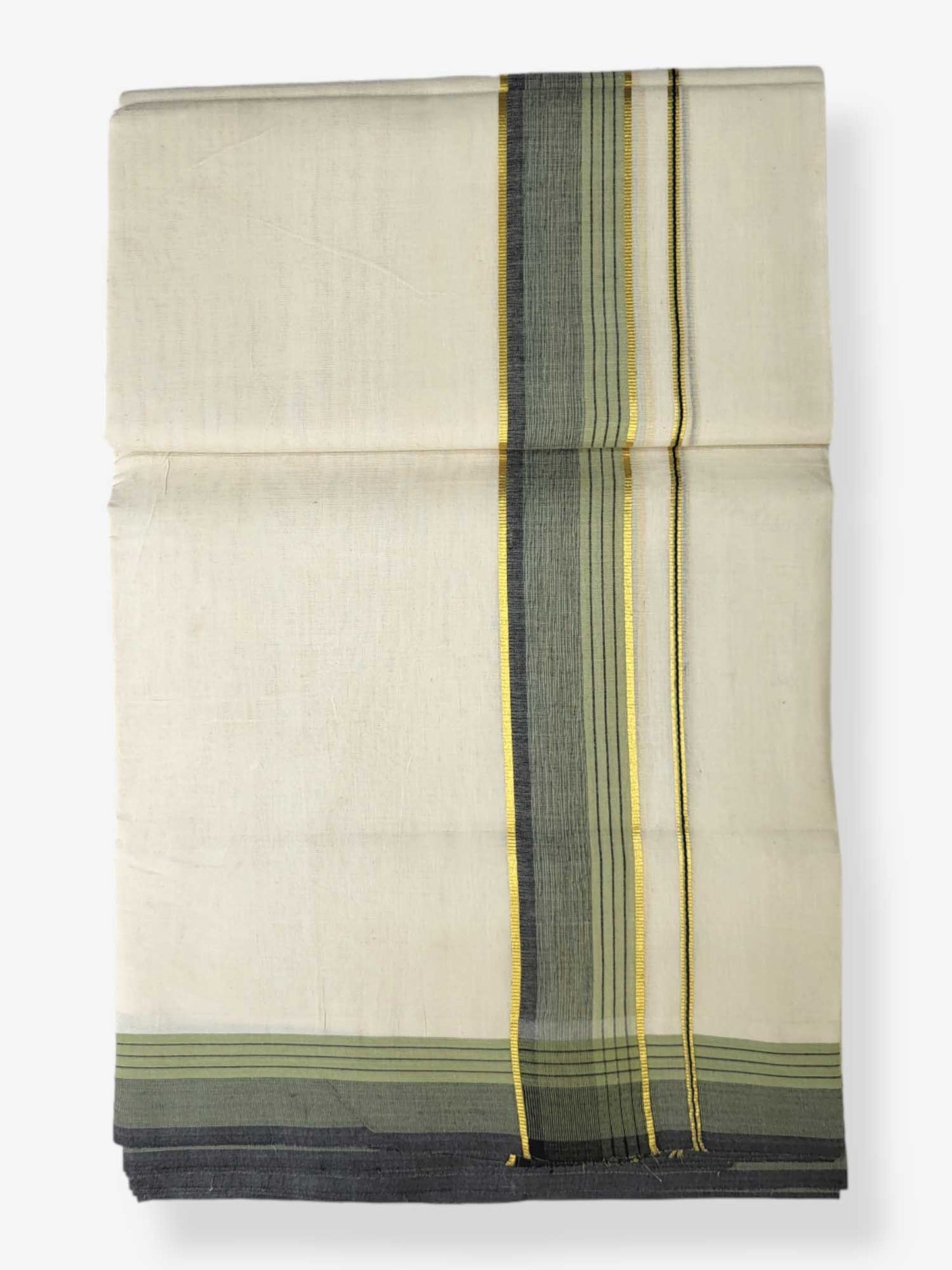 Pure Cotton Kerala Double Dhoti/Mundu