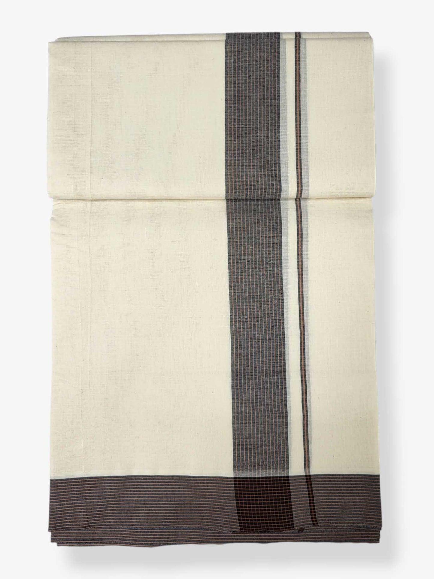 Pure Cotton Kerala Double Dhoti/Mundu