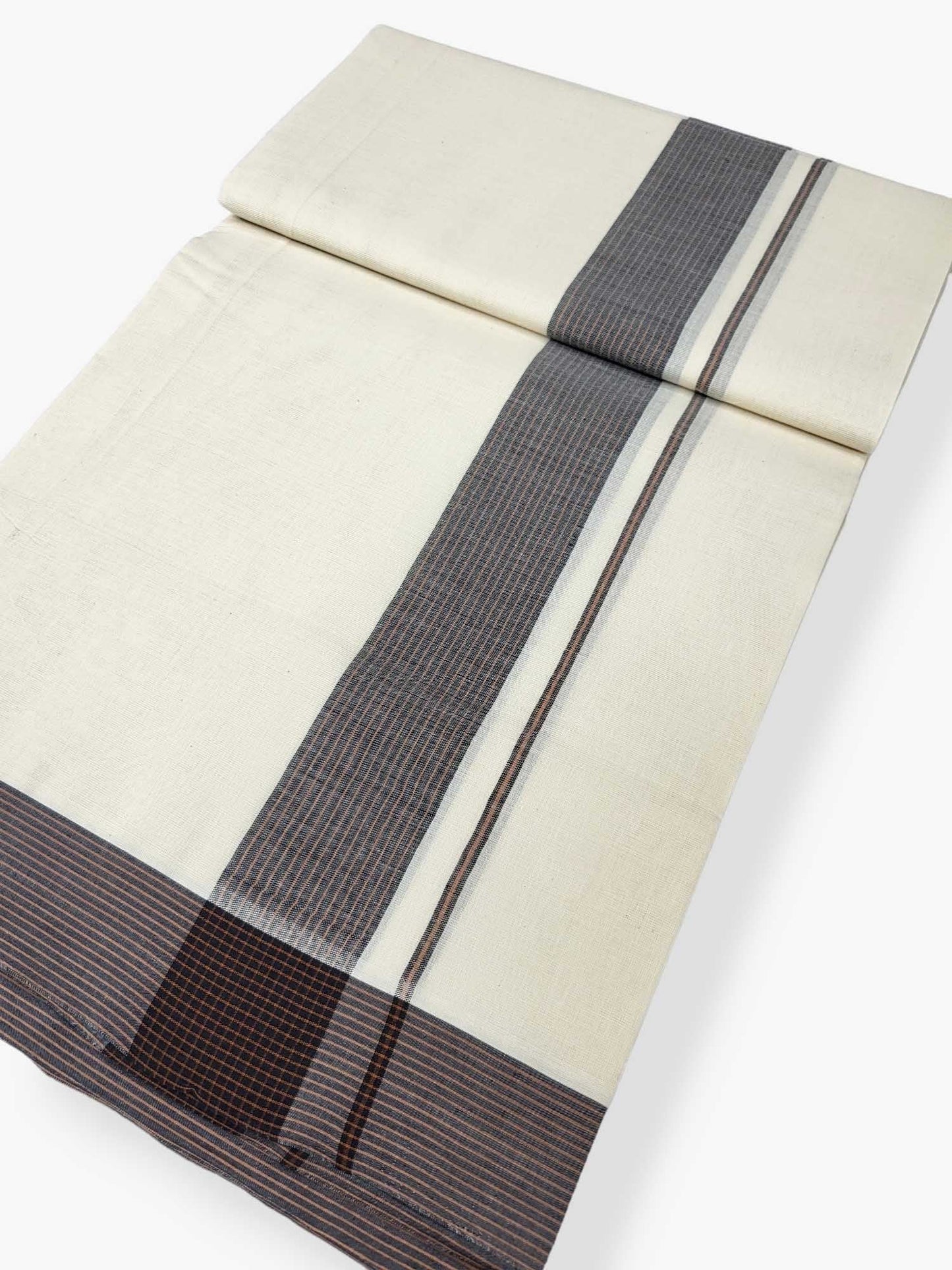 Pure Cotton Kerala Double Dhoti/Mundu