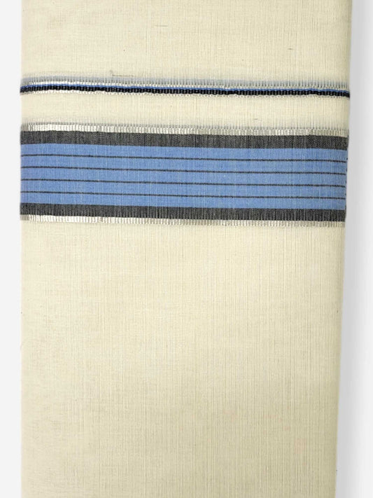 Pure Cotton Kerala Double Dhoti/Mundu