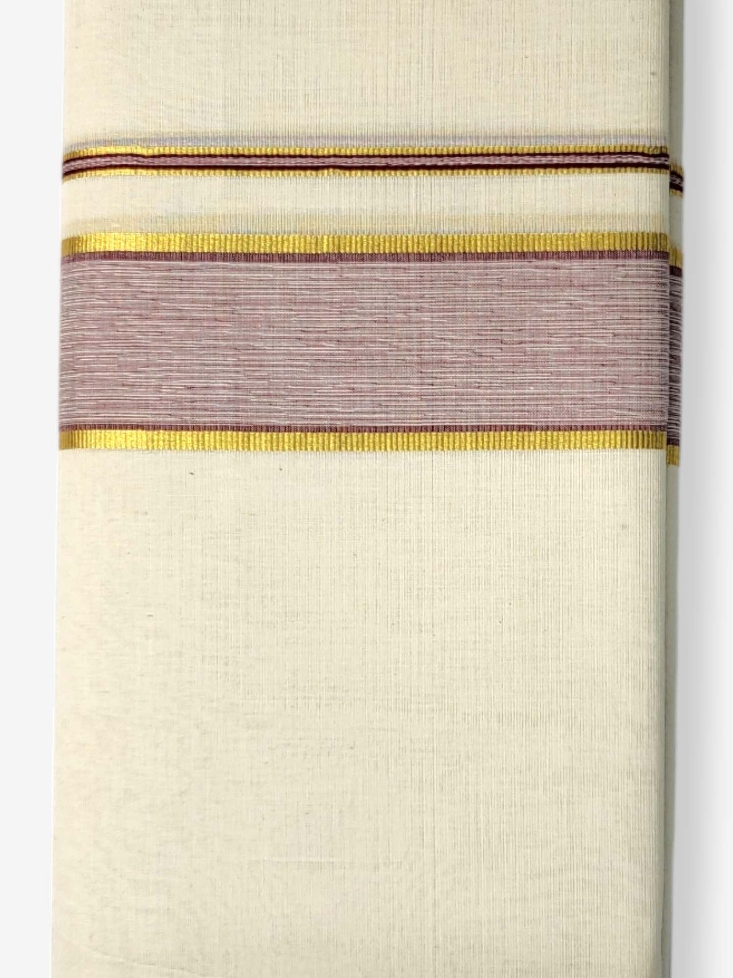 Pure Cotton Kerala Double Dhoti/Mundu