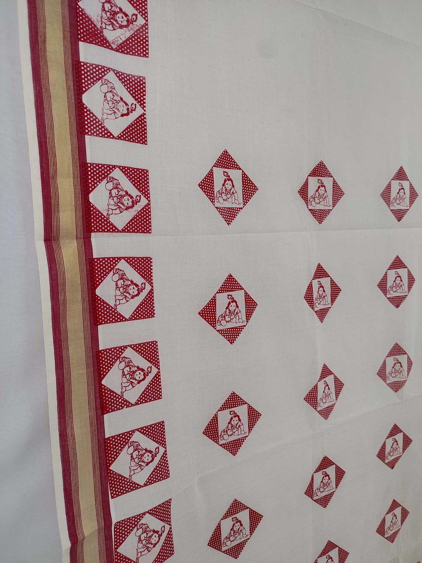 Kerala Printed Saree for Women